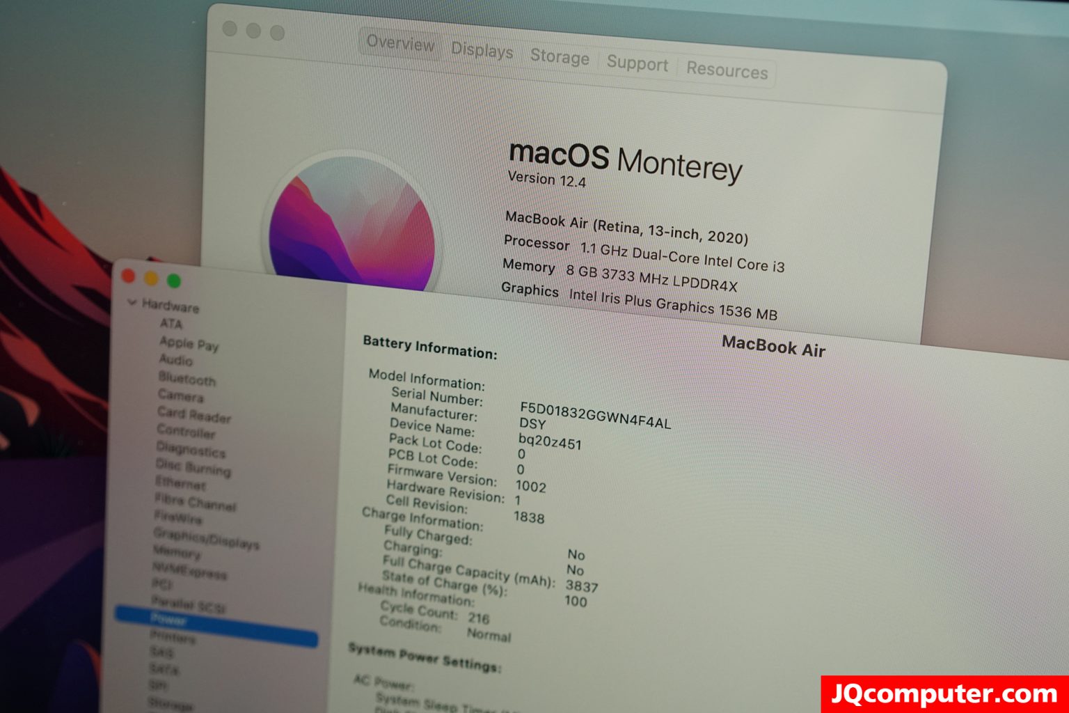 MacBook Air (13-inch, i3, 2020) - Image 10