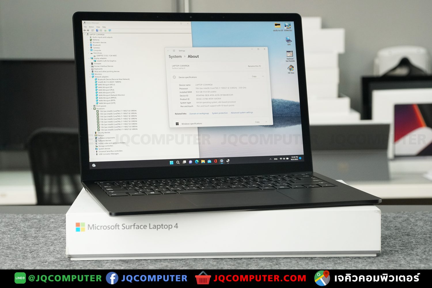 Surface Laptop 4, i7, 16 GB, 512 GB