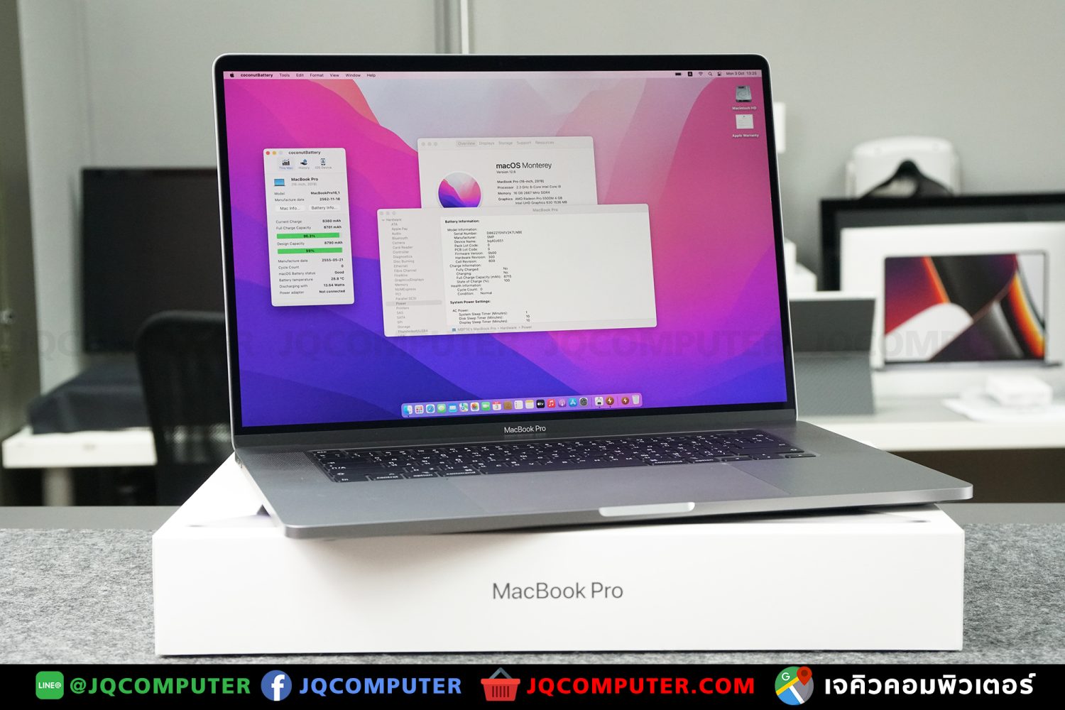 MacBook Pro 16" i9, 2019, 1 TB