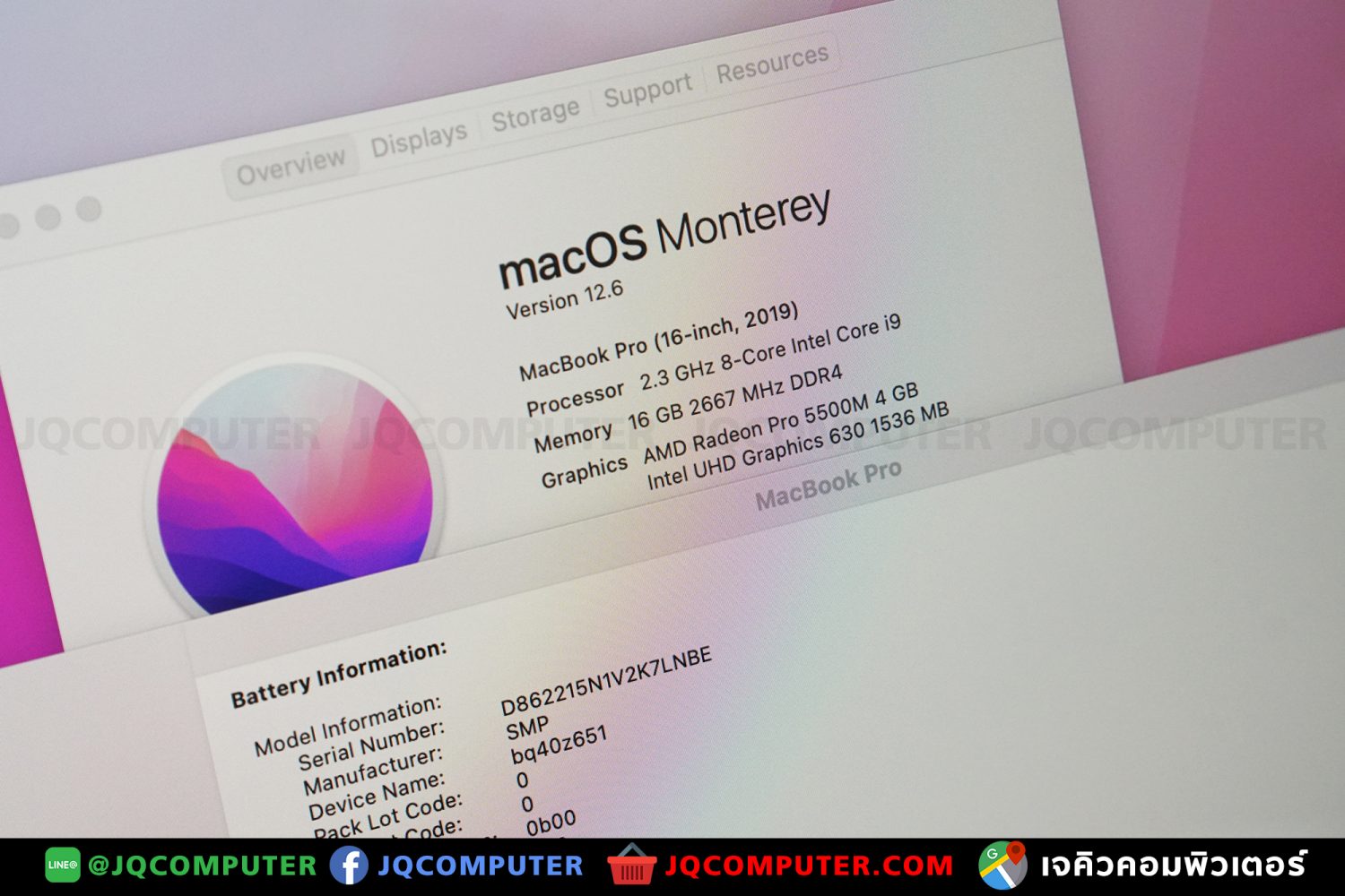 MacBook Pro 16" i9, 2019, 1 TB - Image 6