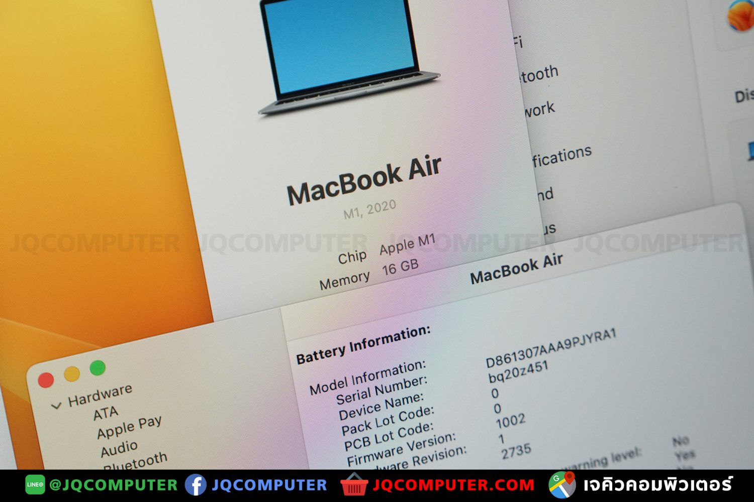 MacBook Air 13" M1, 2020, 16 GB, 256 GB - Image 7