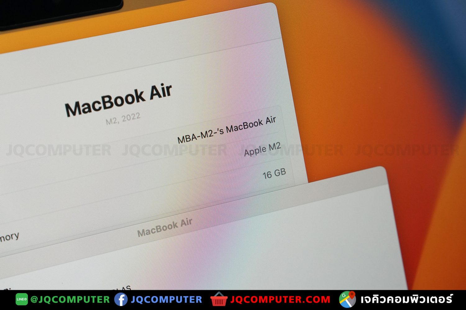 MacBook Air 13" M2, 2022, 16 GB, 512 GB, Apple Care Plus - Image 6