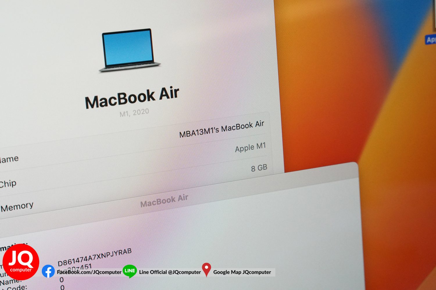 MacBook Air 13" M1, 2020, 256 GB - Image 6