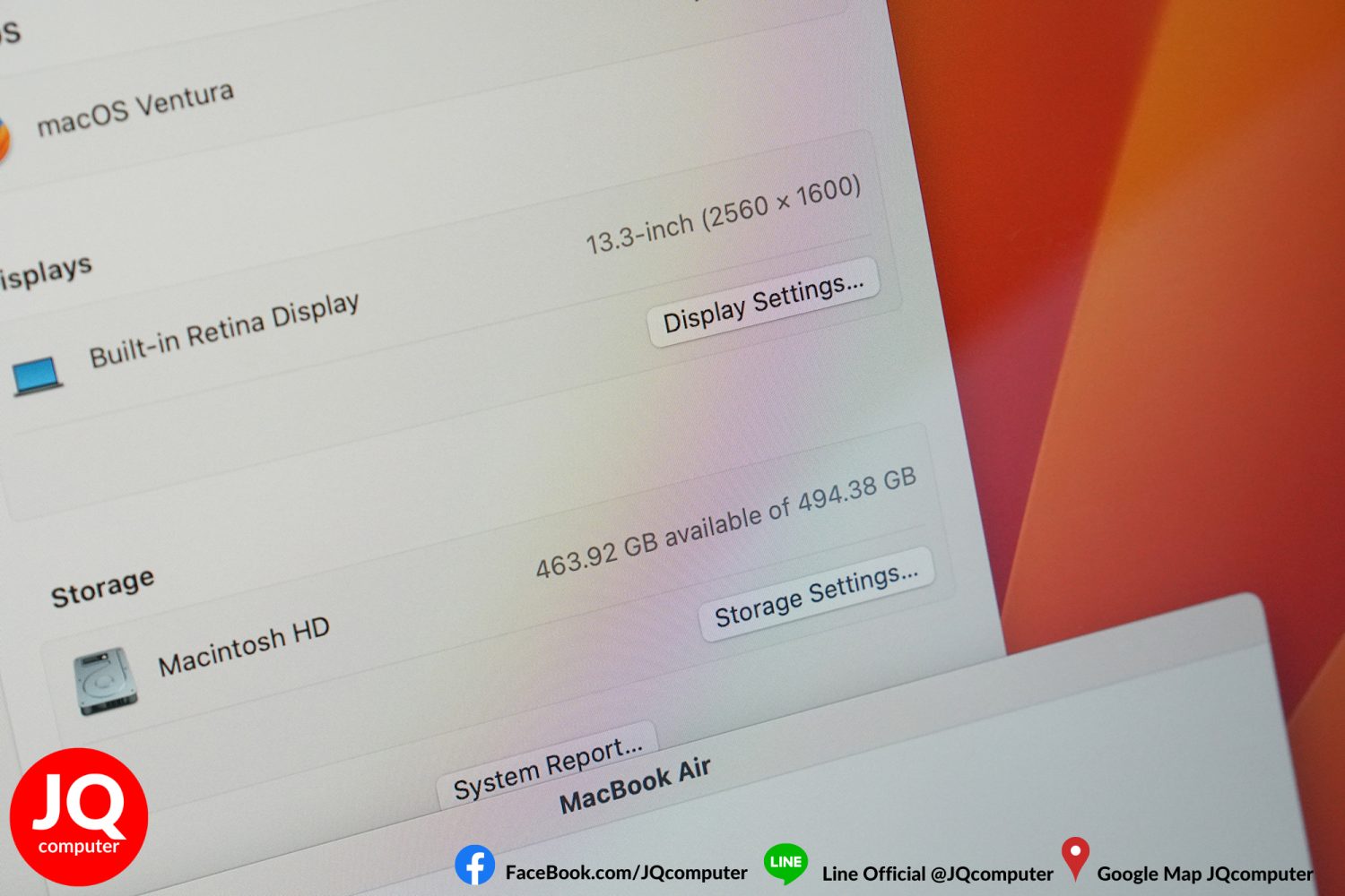 MacBook Air 13" M1, 2020, 512 GB, Apple Care Plus - Image 7