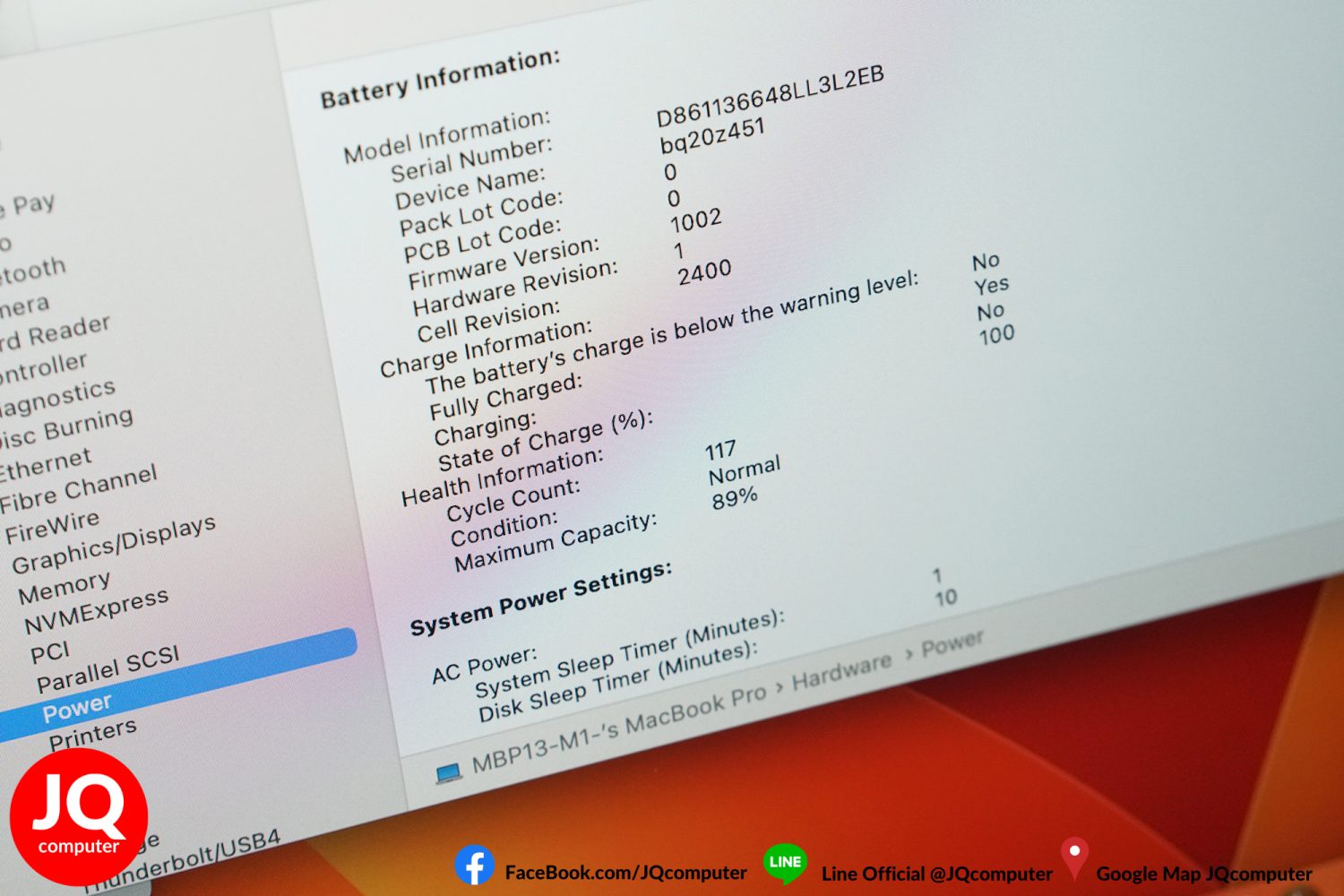 MacBook Pro 13" M1, 2020, 8 GB, 512 GB - Image 8