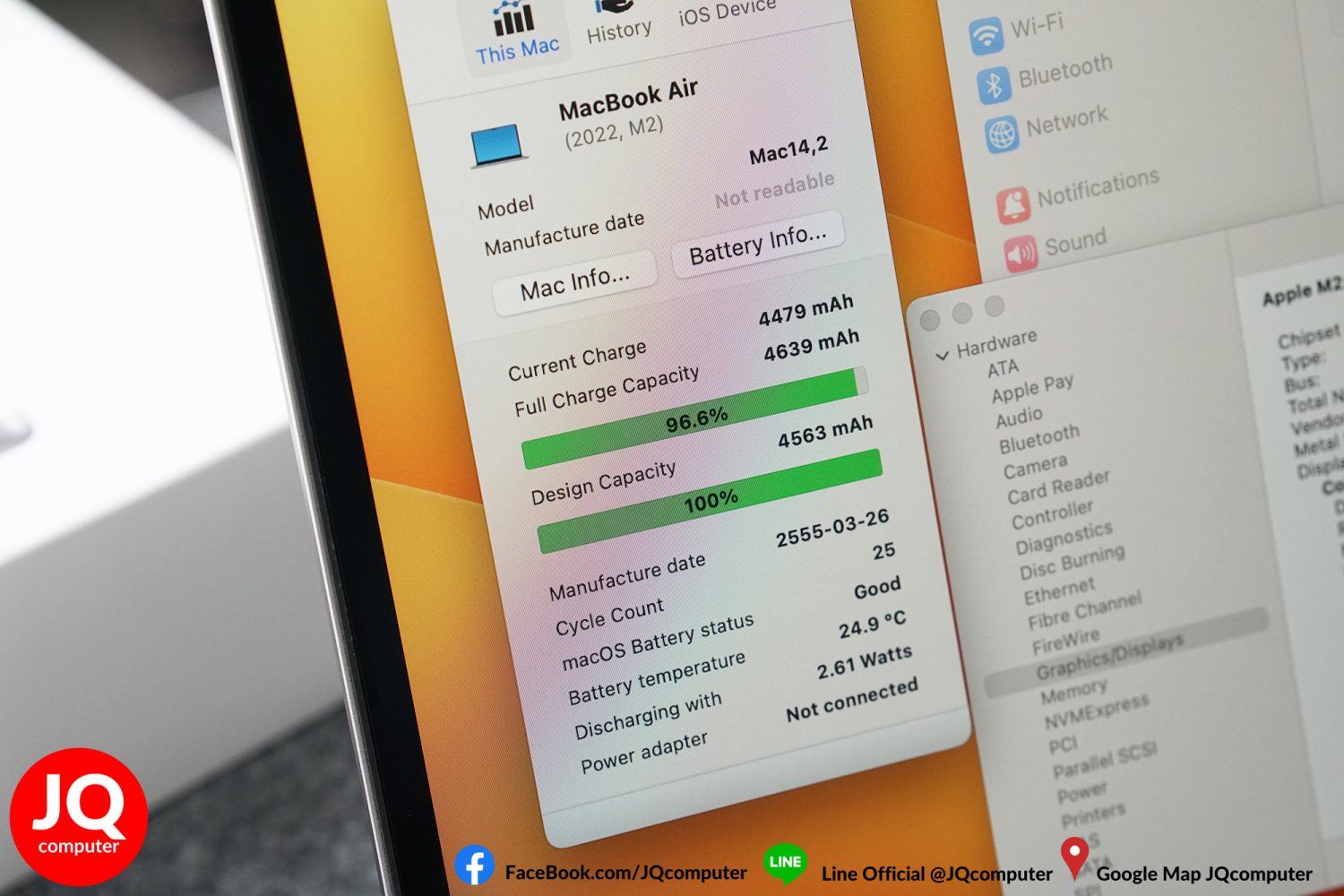 MacBook Air 13" M2, 2022, 8 GB, 256 GB - Image 10