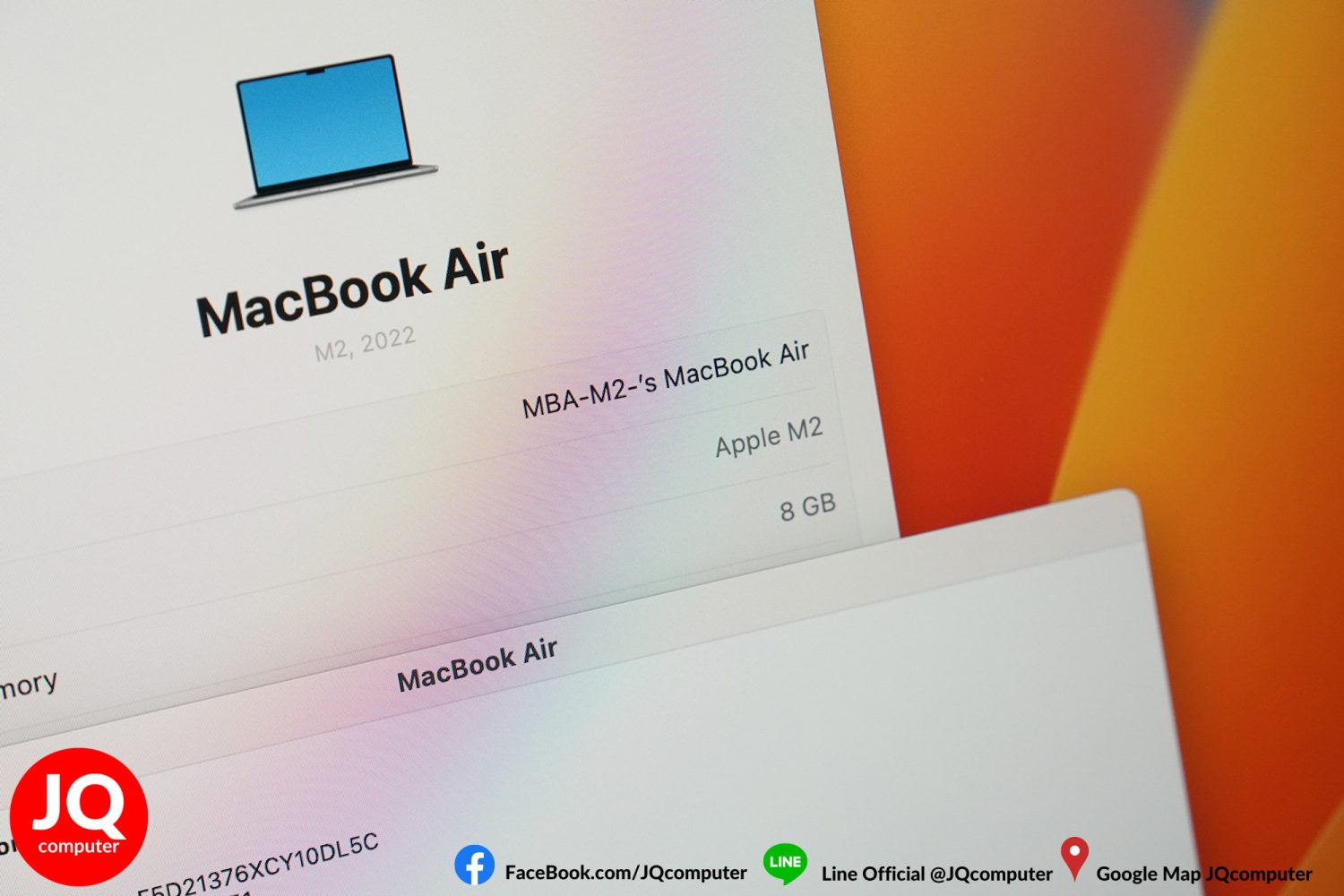 MacBook Air 13" M2, 2022, 8 GB, 256 GB - Image 6