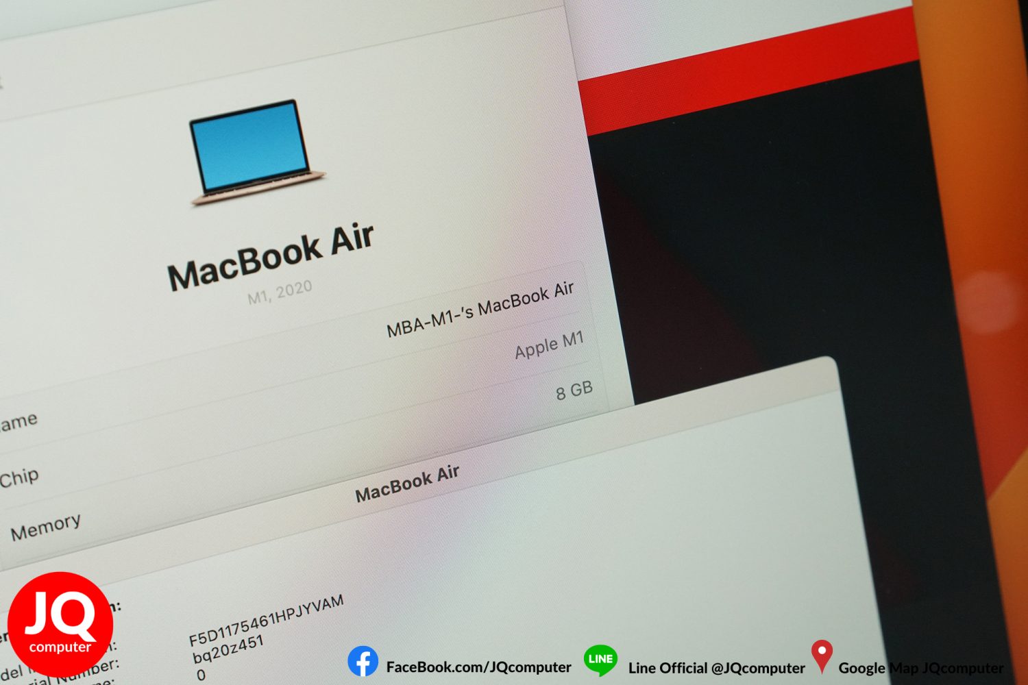 MacBook Air 13" M1, 2020, 8 GB, 256 GB - Image 7