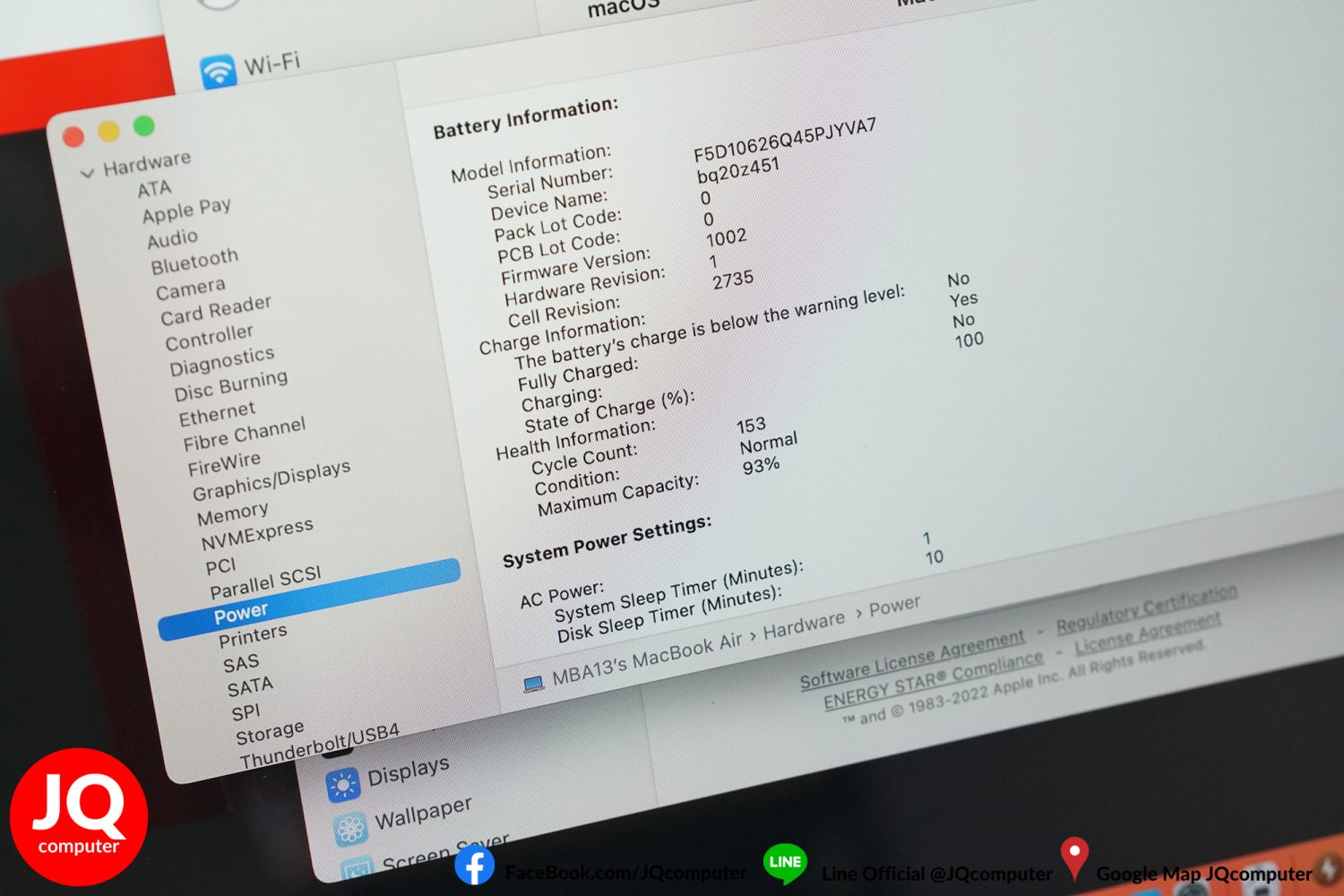 MacBook Air 13" M1, 2020, 8 GB, 256 GB - Image 8
