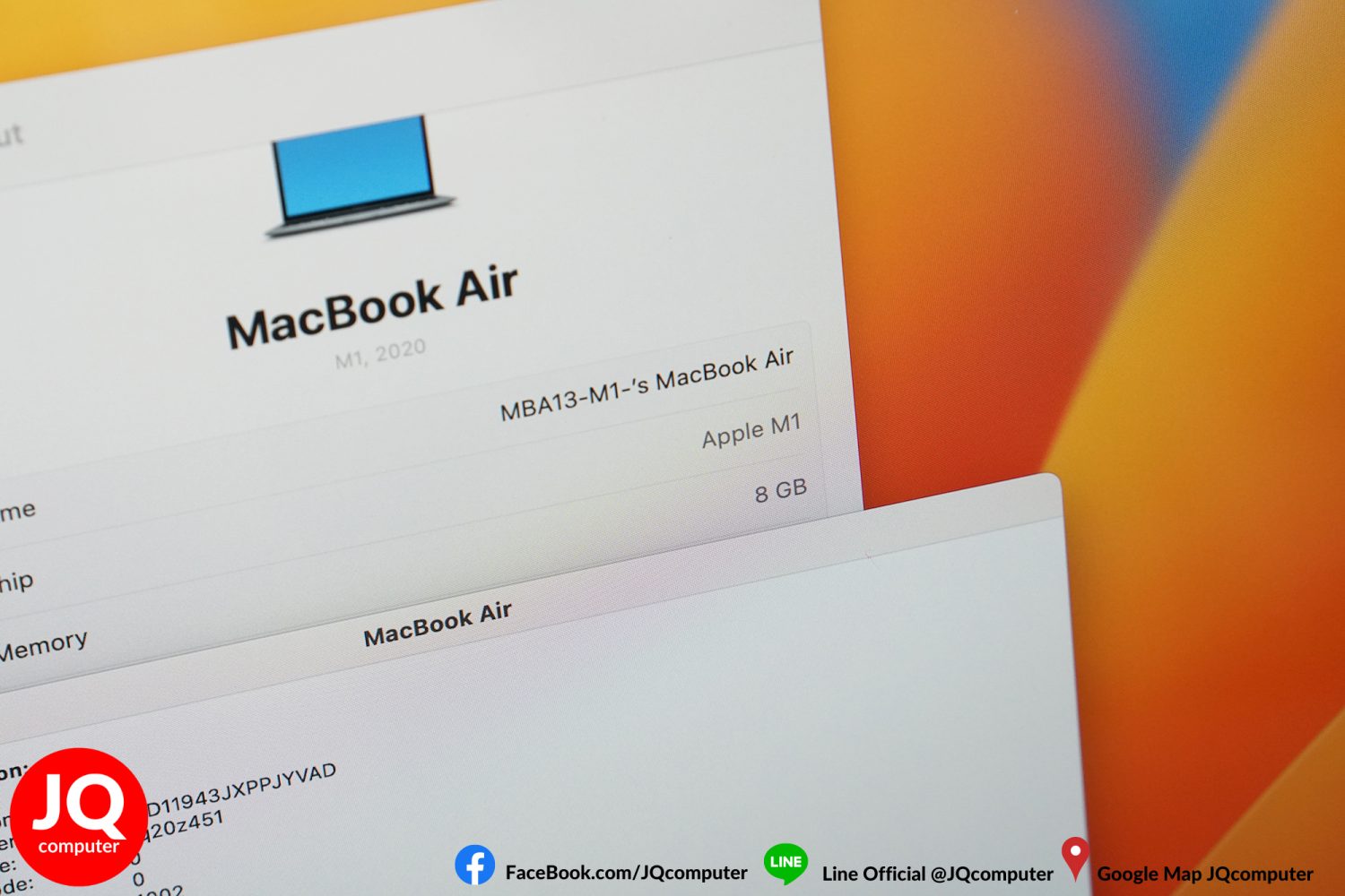 MacBook Air 13" M1, 2020, 8 GB, 256 GB - Image 6