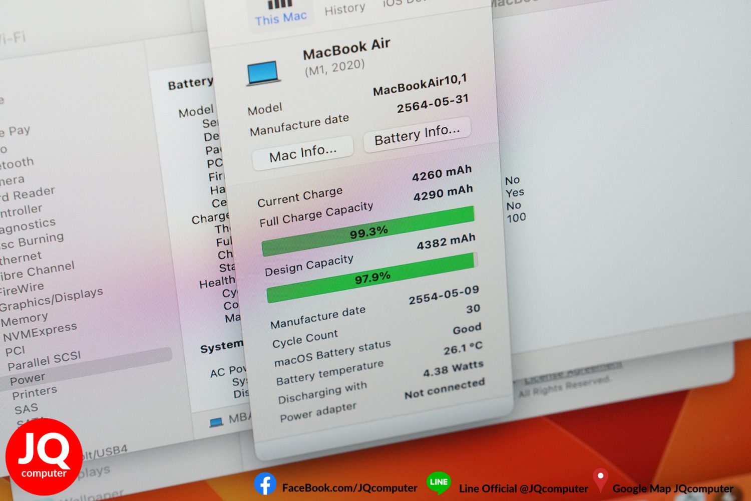 MacBook Air 13" M1, 2020, 8 GB, 256 GB - Image 9