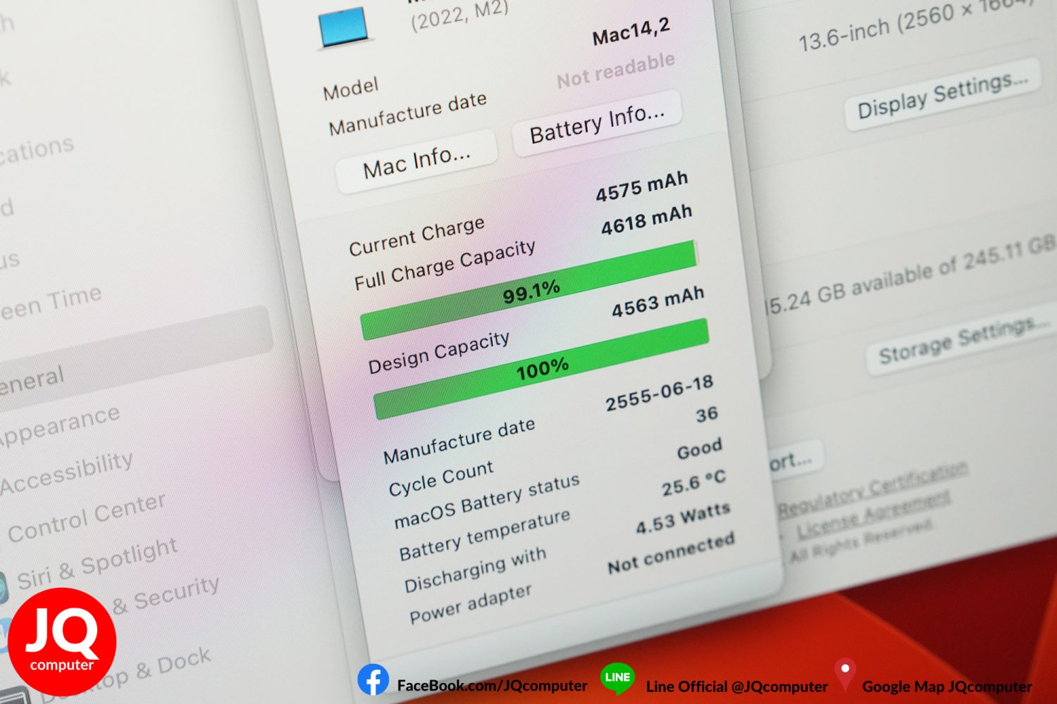 MacBook Air 13" M2, 2022, 8 GB, 256 GB, Apple Care Plus - Image 11