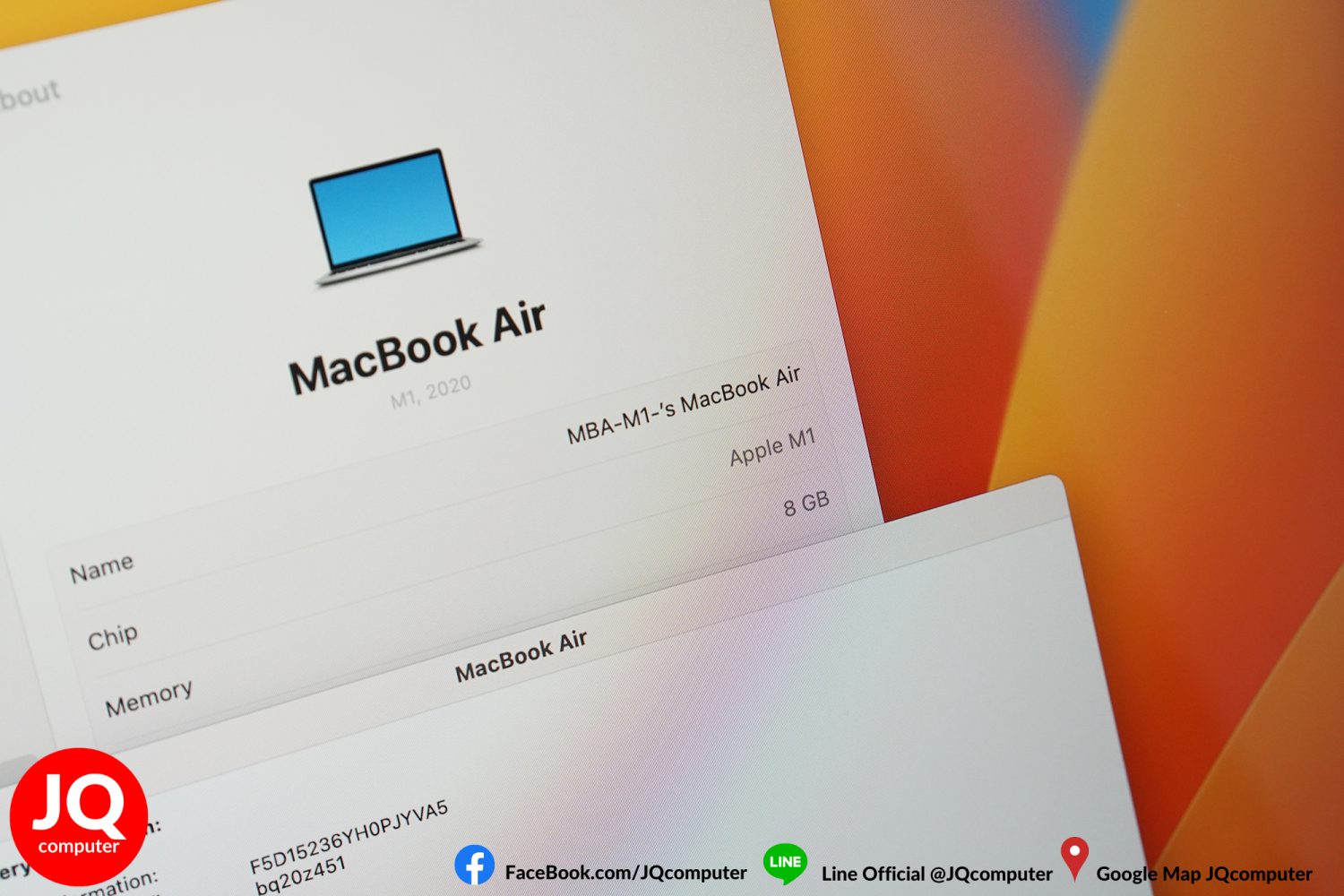 MacBook Air 13" M1, 2020, 8 GB, 256 GB - Image 7