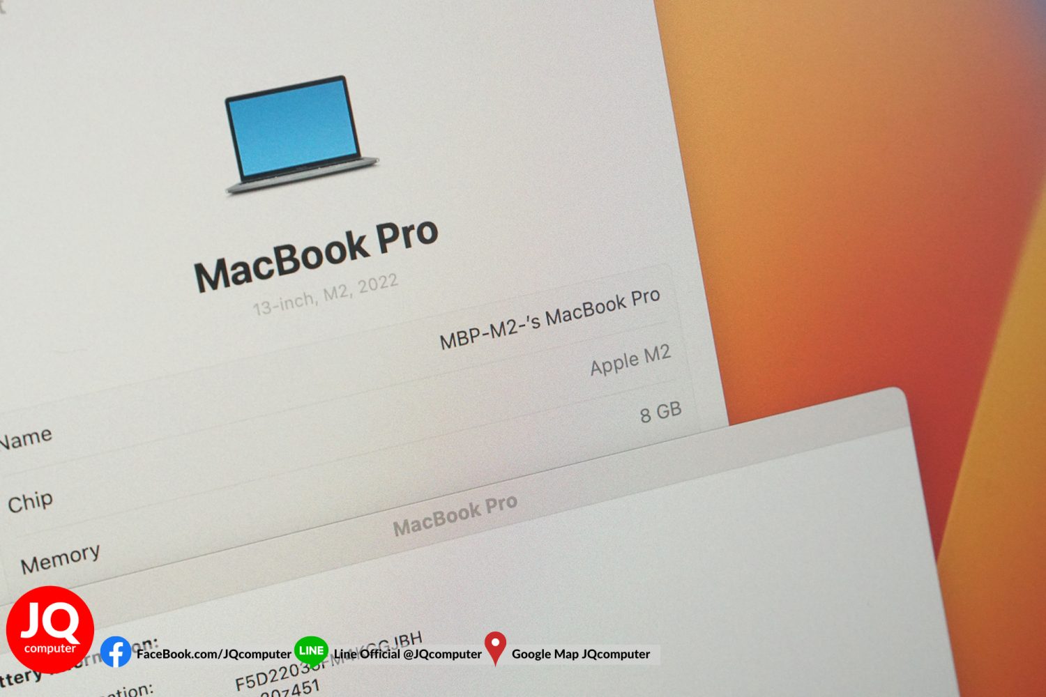 MacBook Pro 13" M2, 2022, 256 GB - Image 6