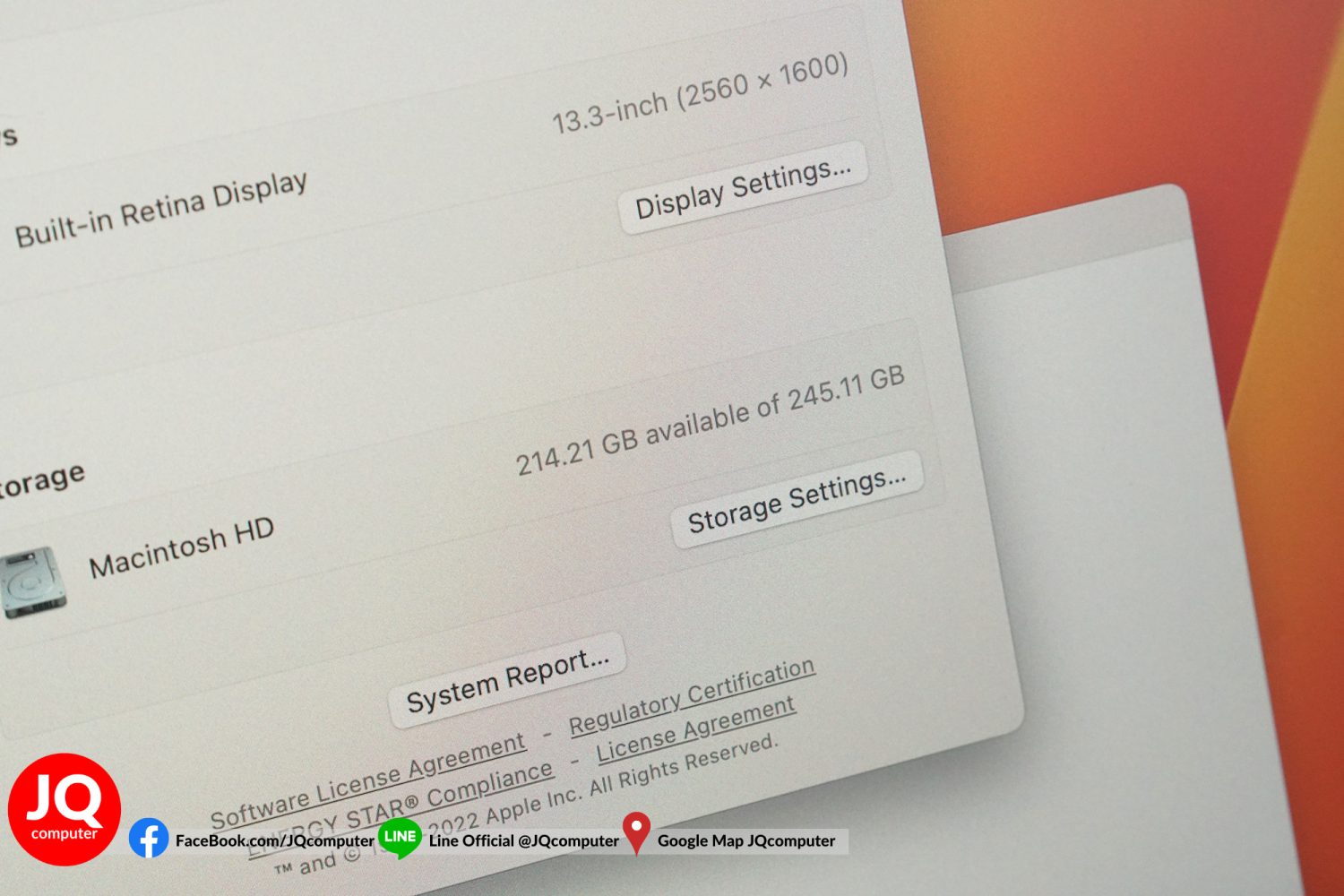 MacBook Pro 13" M2, 2022, 256 GB - Image 8