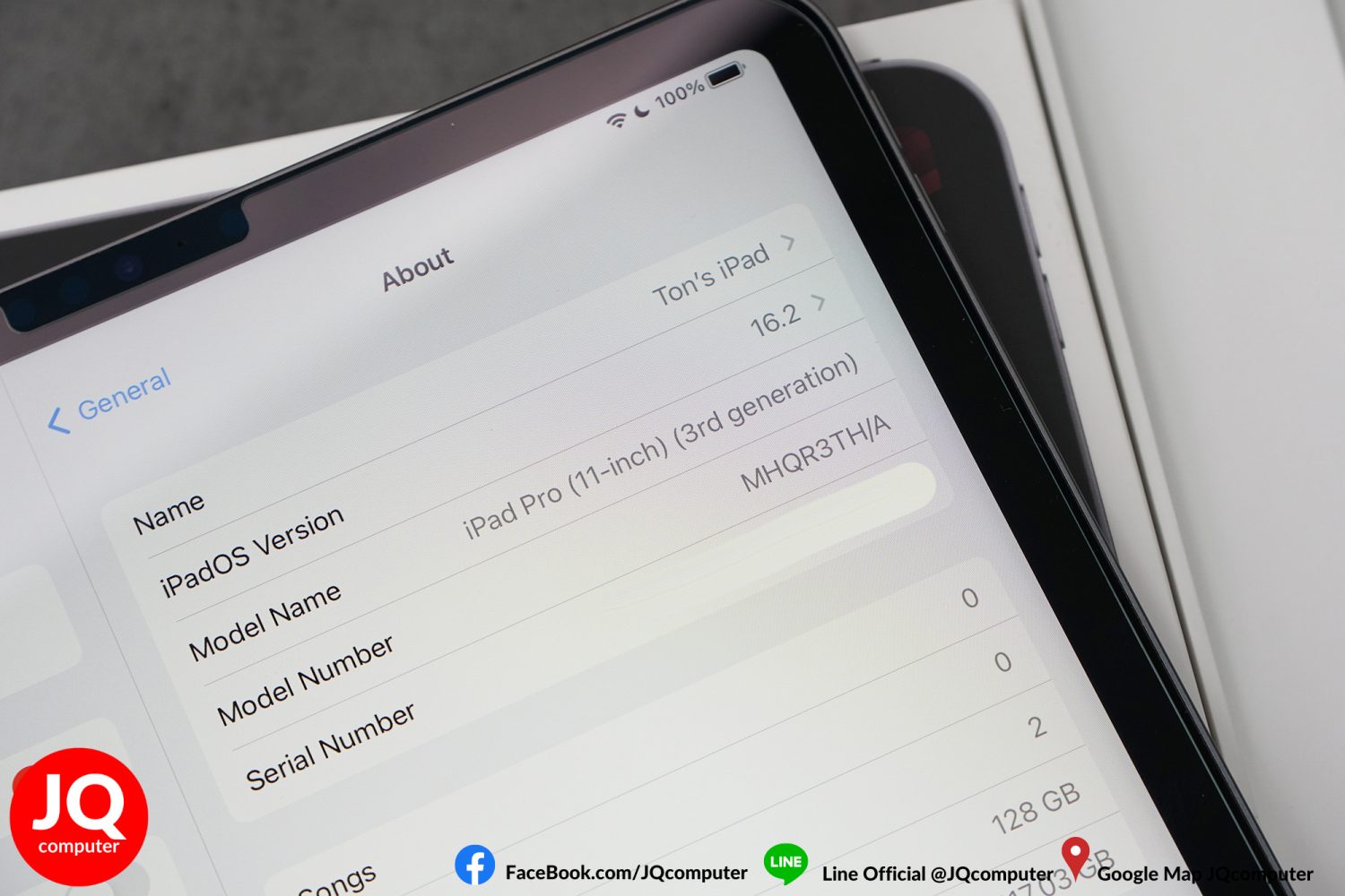 iPad Pro 11" Gen.3, M1, WiFi, 128 GB, Apple Care Plus - Image 4