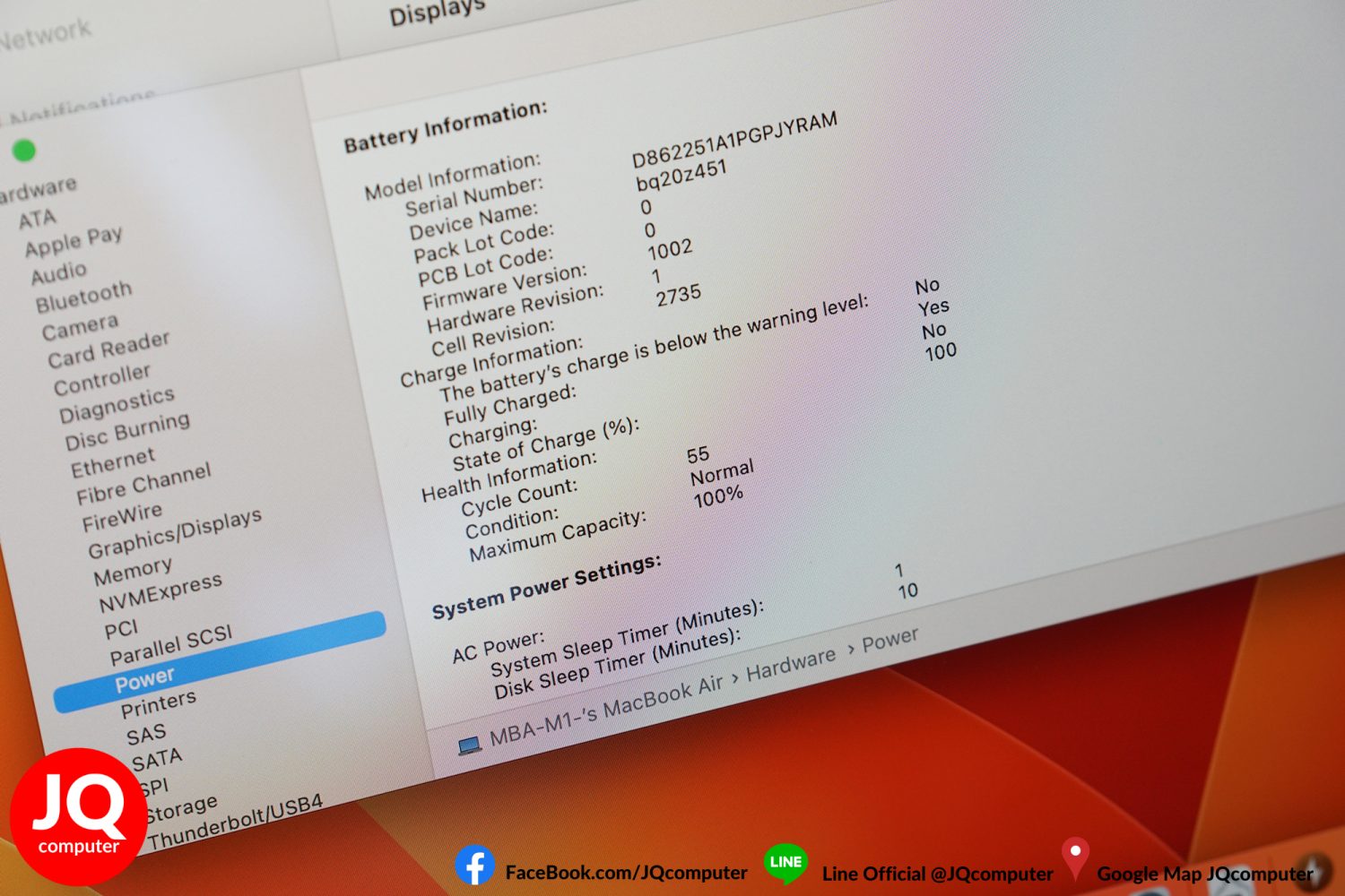 MacBook Air 13" M1, 2020, 8 GB, 256 GB - Image 7