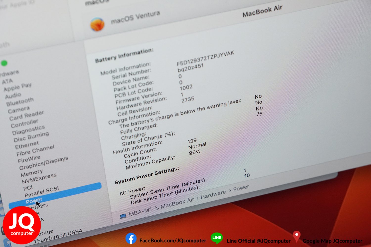 MacBook Air 13" M1, 2020, 8 GB, 256 GB - Image 10