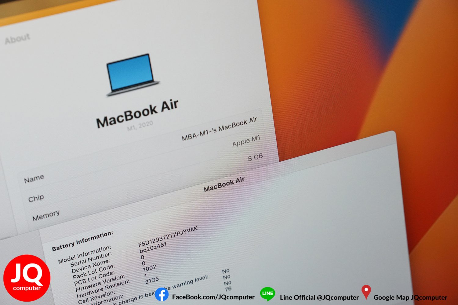 MacBook Air 13" M1, 2020, 8 GB, 256 GB - Image 7