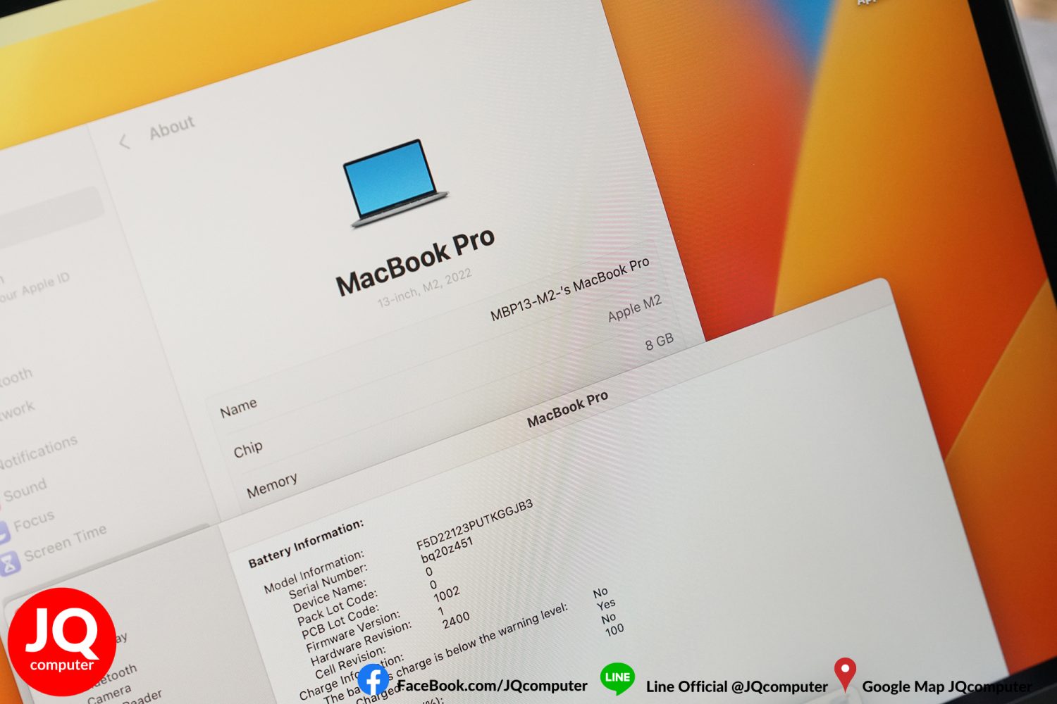 MacBook Pro 13" M2, 2022, 256 GB - Image 6