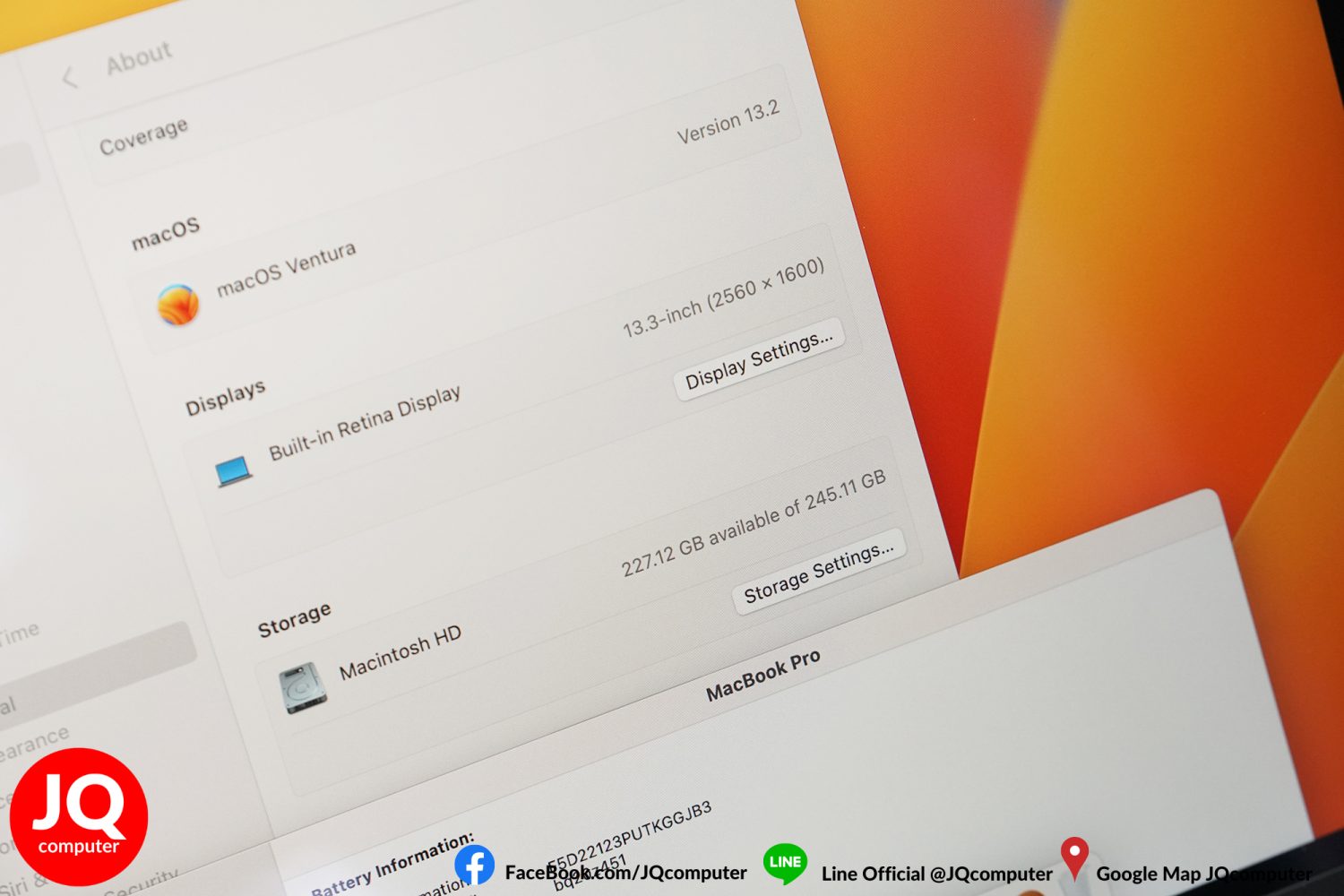MacBook Pro 13" M2, 2022, 256 GB - Image 7