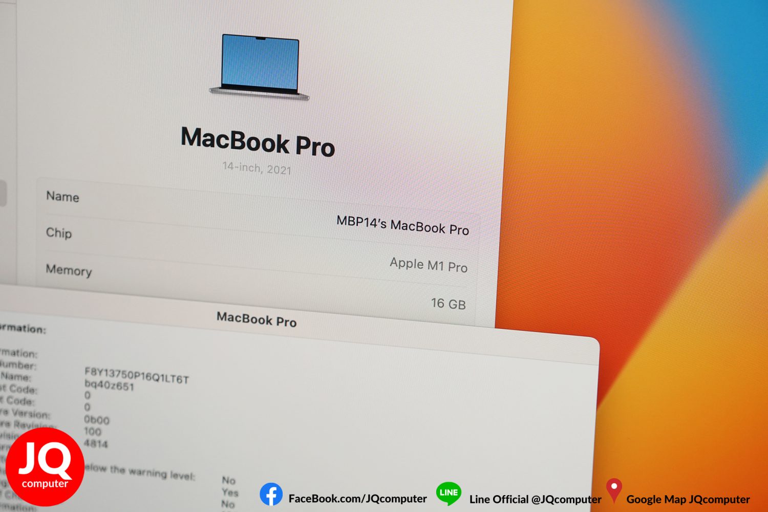 MacBook Pro 14" M1 Pro, 2021, 1 TB, Apple Care Plus - Image 6