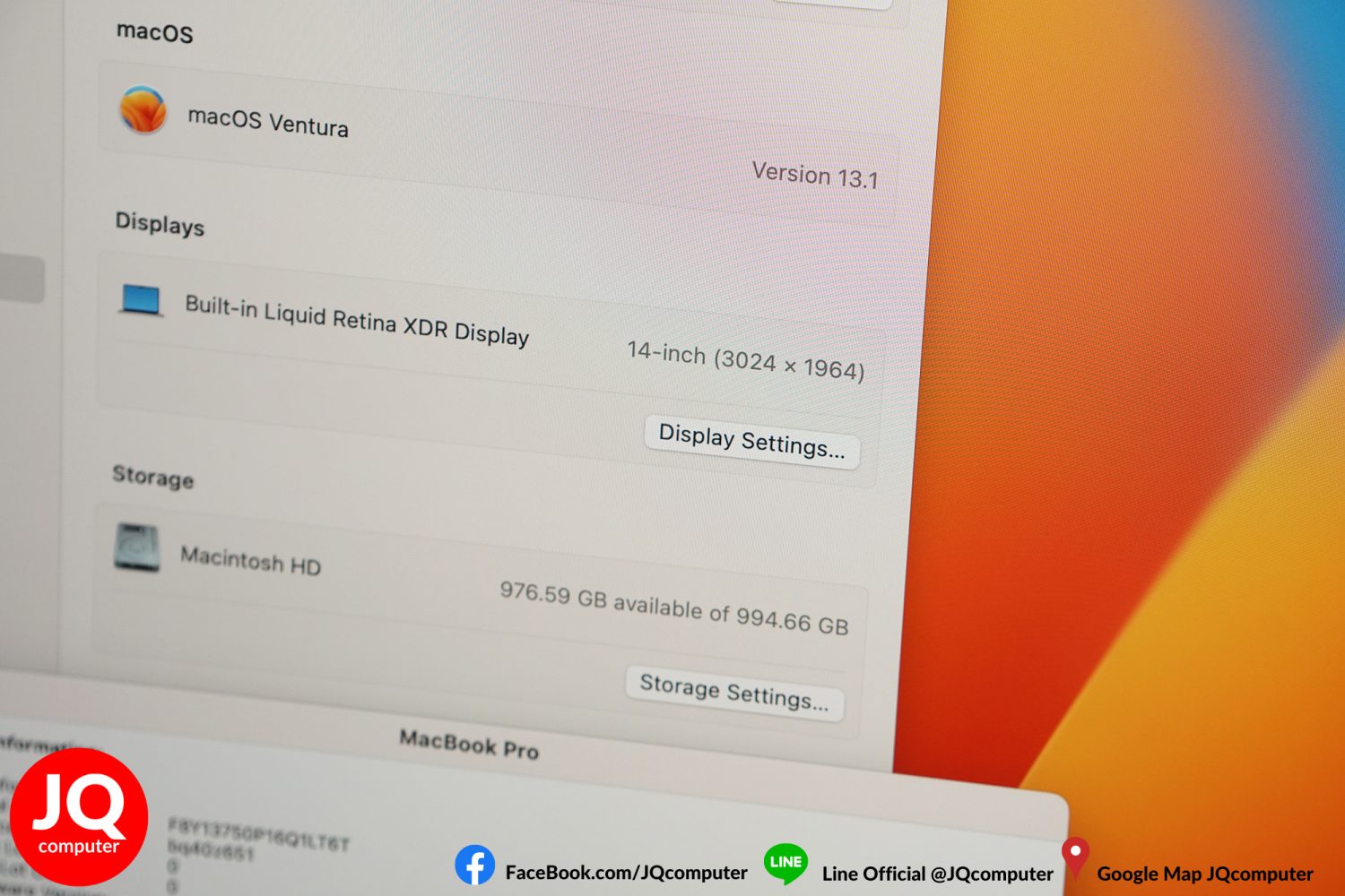 MacBook Pro 14" M1 Pro, 2021, 1 TB, Apple Care Plus - Image 7