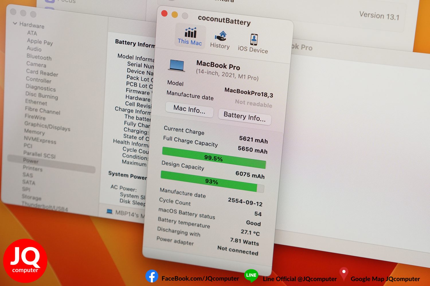 MacBook Pro 14" M1 Pro, 2021, 1 TB, Apple Care Plus - Image 9