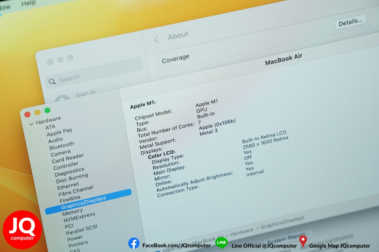 MacBook Air 13" M1, 2020, 8 GB, 256 GB - Image 8