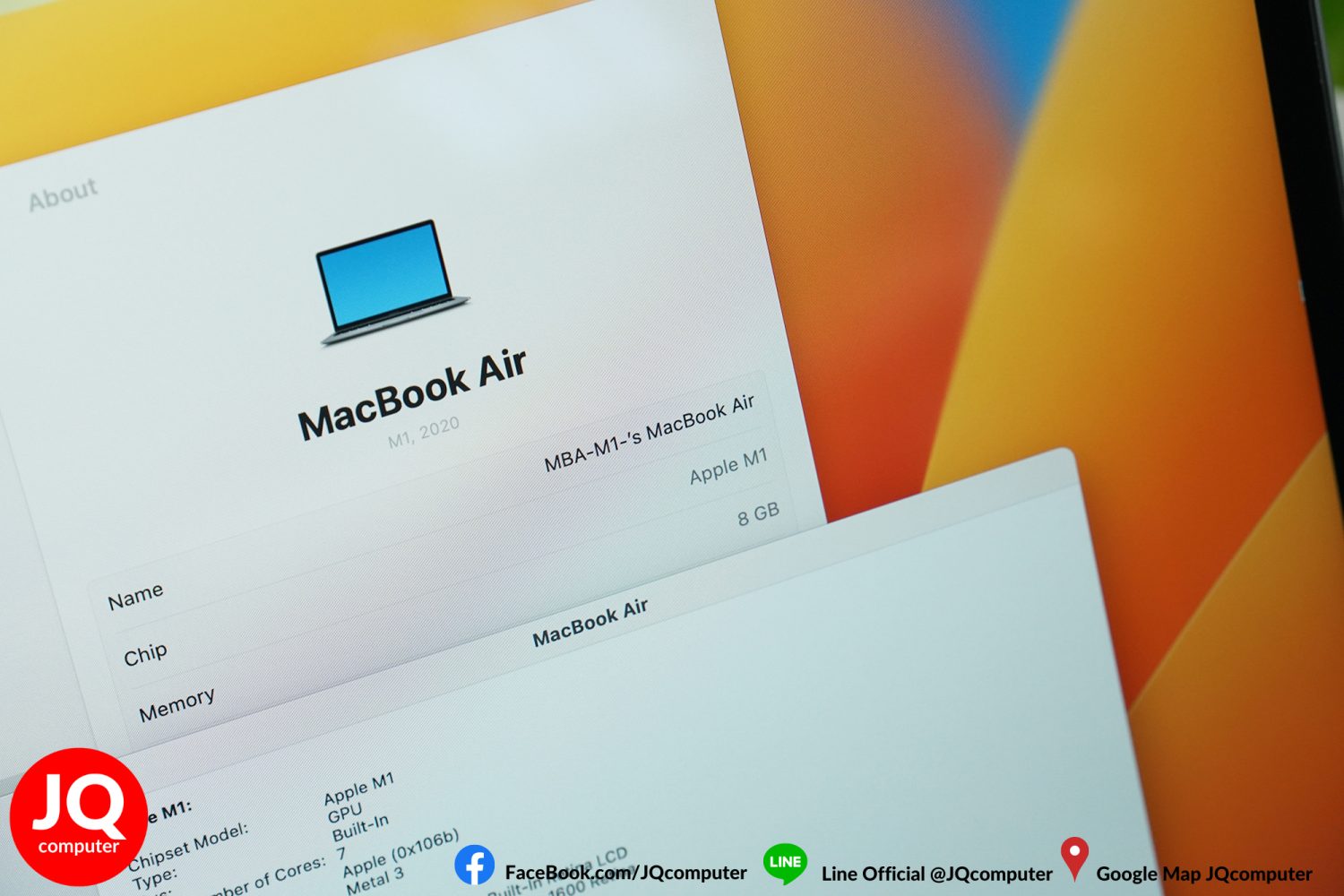 MacBook Air 13" M1, 2020, 8 GB, 256 GB - Image 6