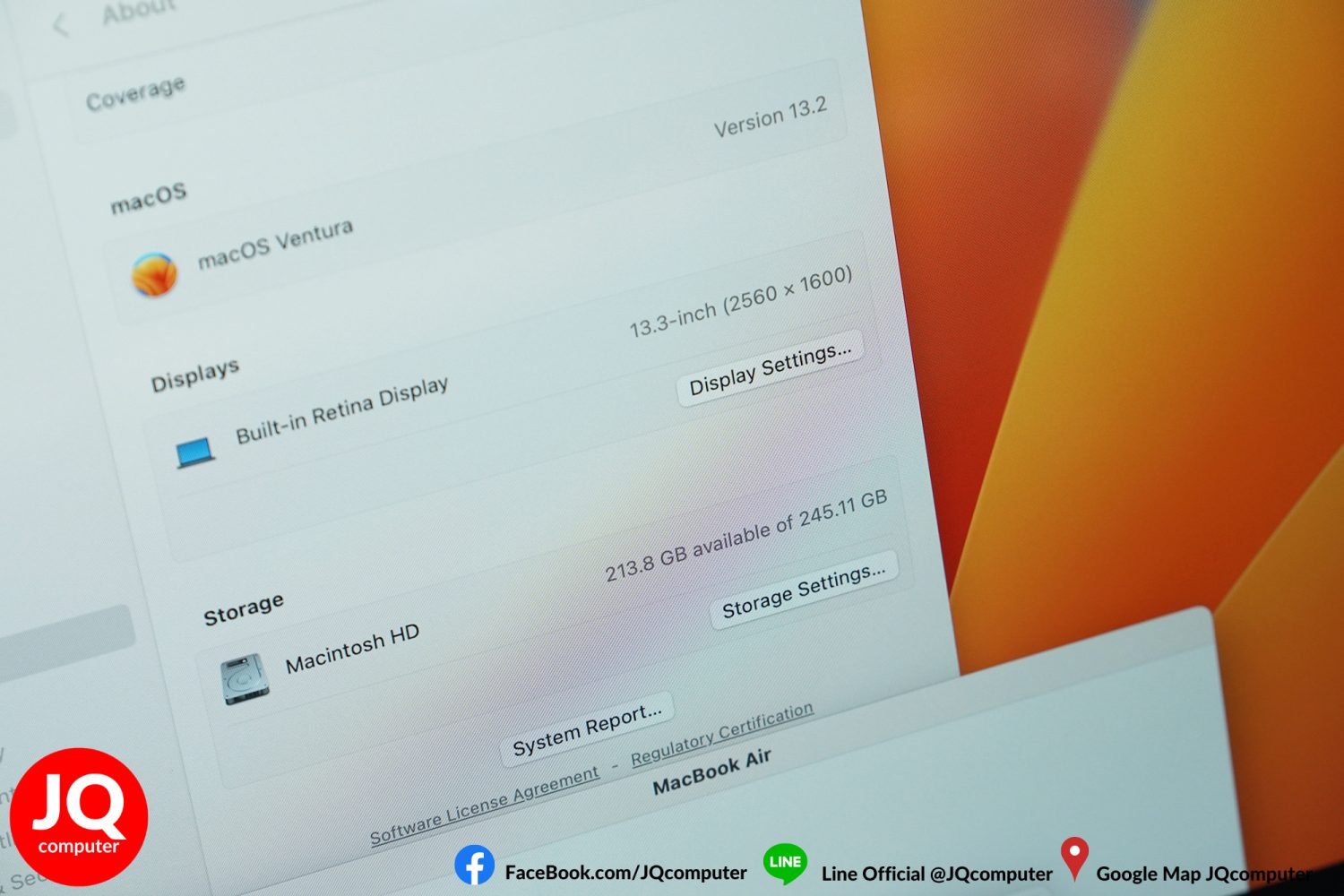 MacBook Air 13" M1, 2020, 8 GB, 256 GB - Image 7