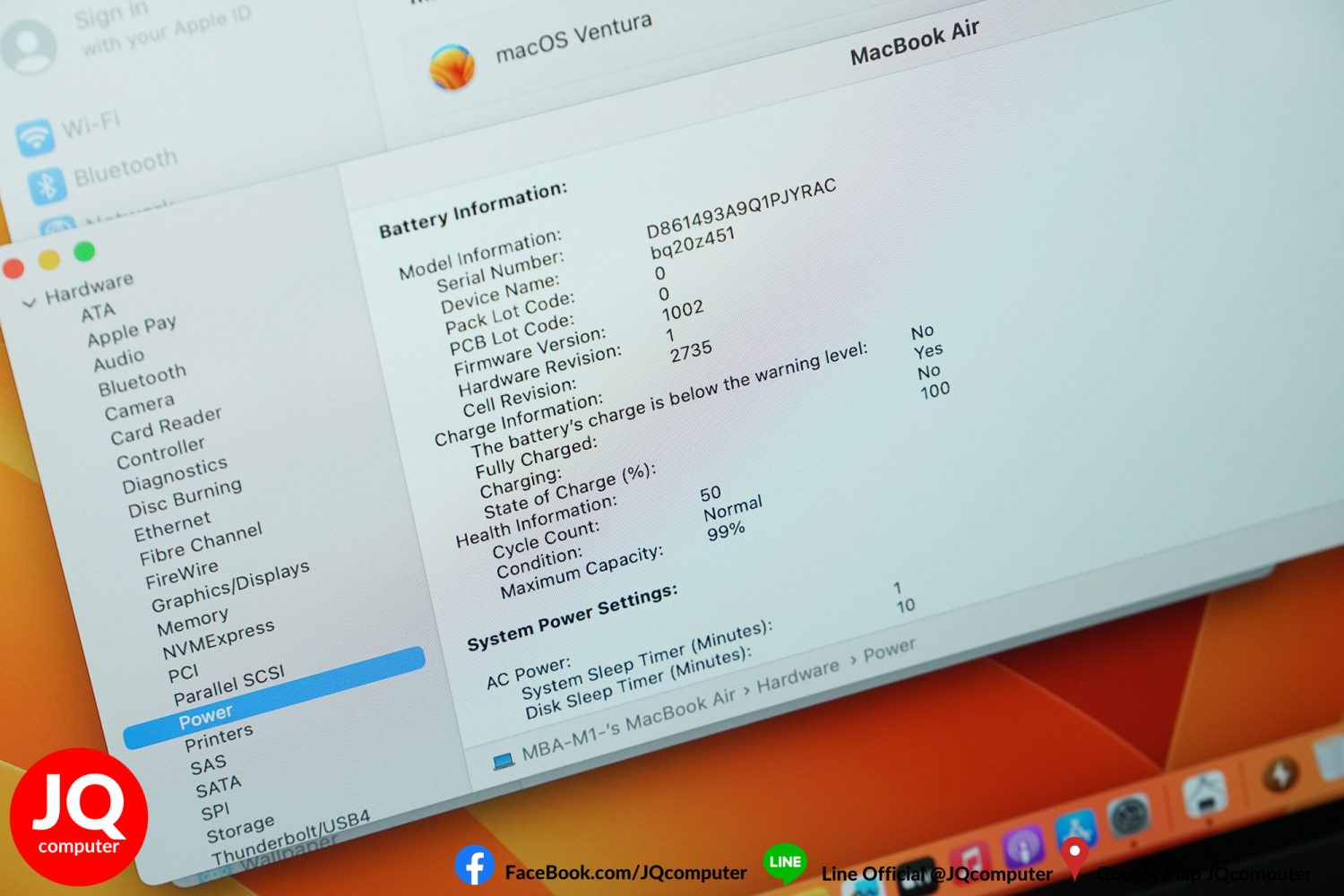 MacBook Air 13" M1, 2020, 8 GB, 256 GB - Image 9