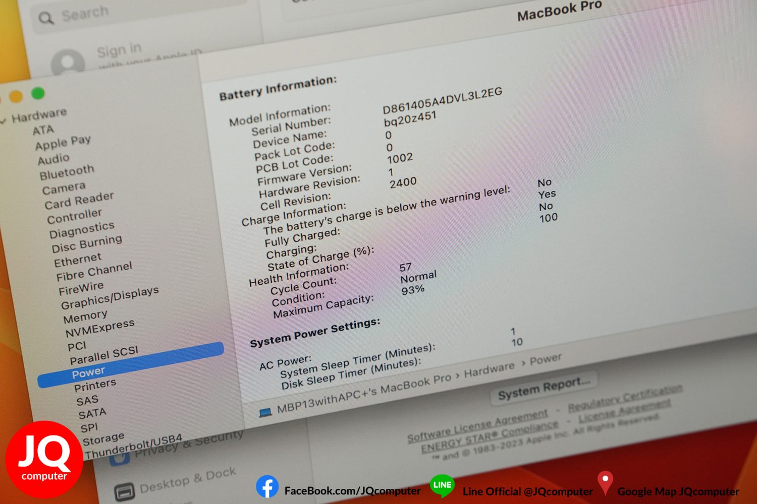 MacBook Pro 13" M1, 2020, 8 GB, 256 GB, Apple Care Plus - Image 8