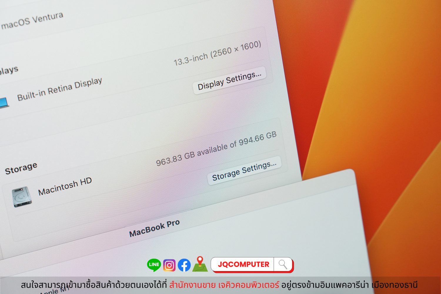 MacBook Pro 13" M1, 2020, 16 GB, 1 TB - Image 7