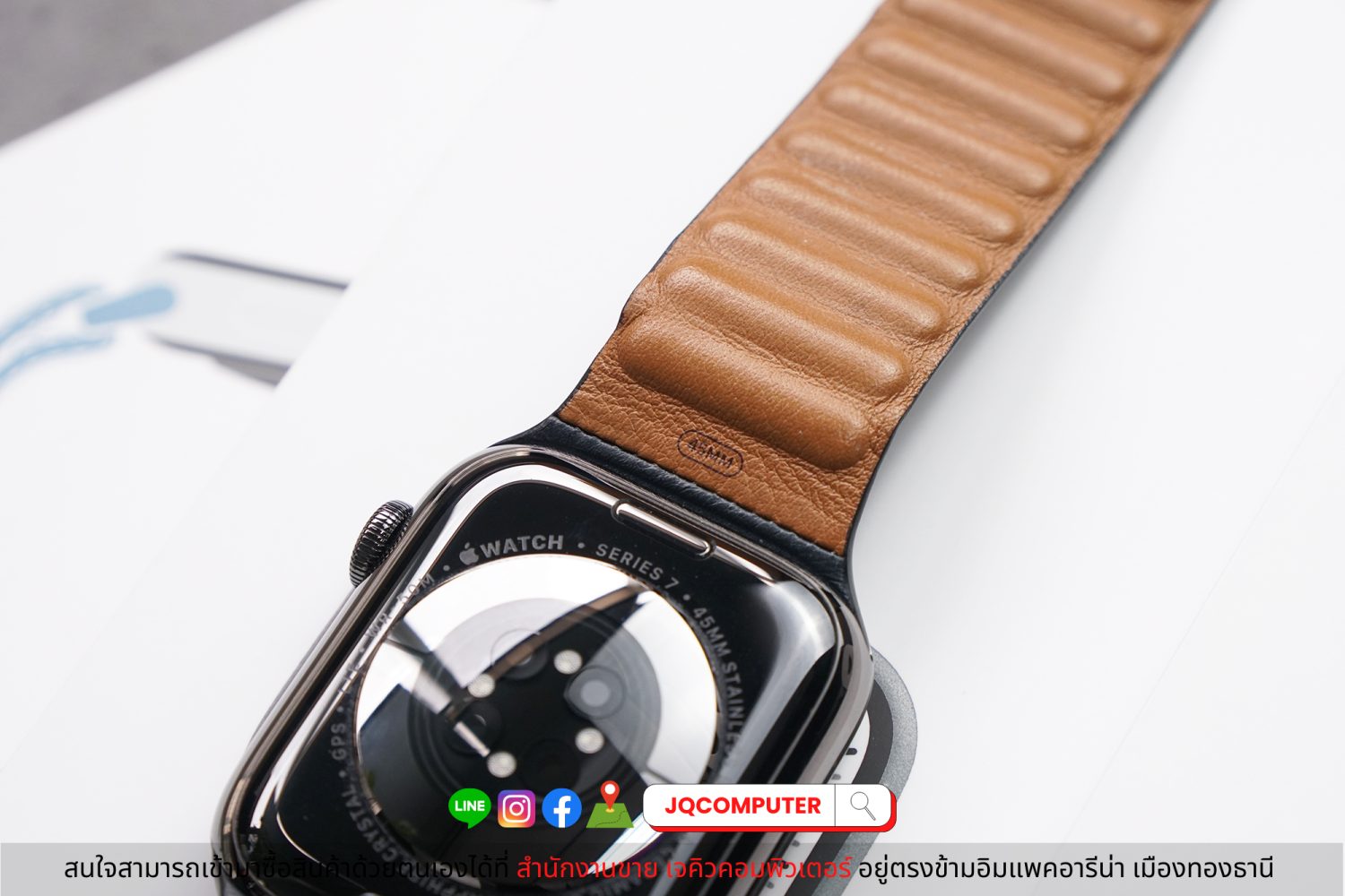 Apple Watch Series 7, 45 MM, Cellular, Stainless - Image 10