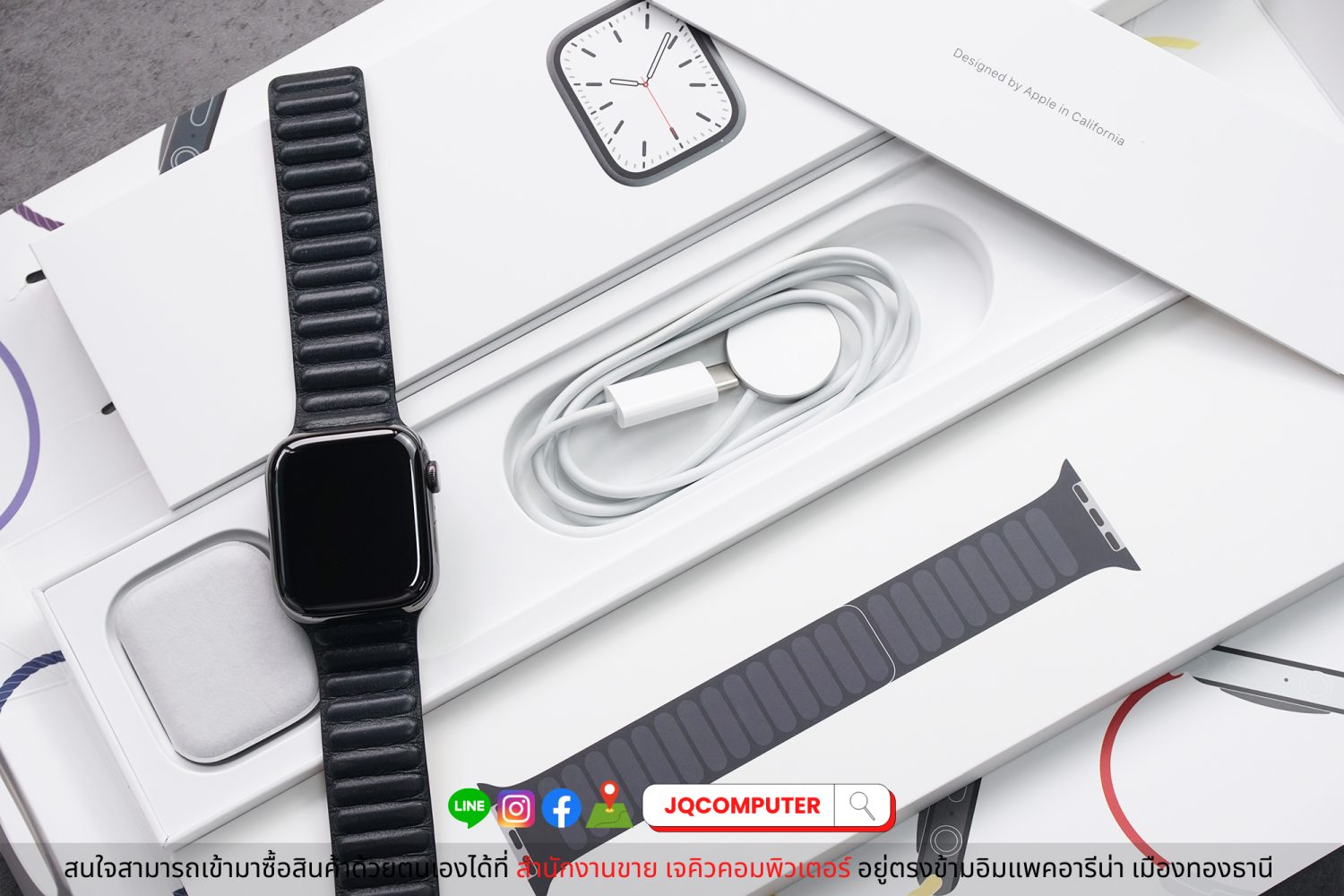 Apple Watch Series 7, 45 MM, Cellular, Stainless - Image 6