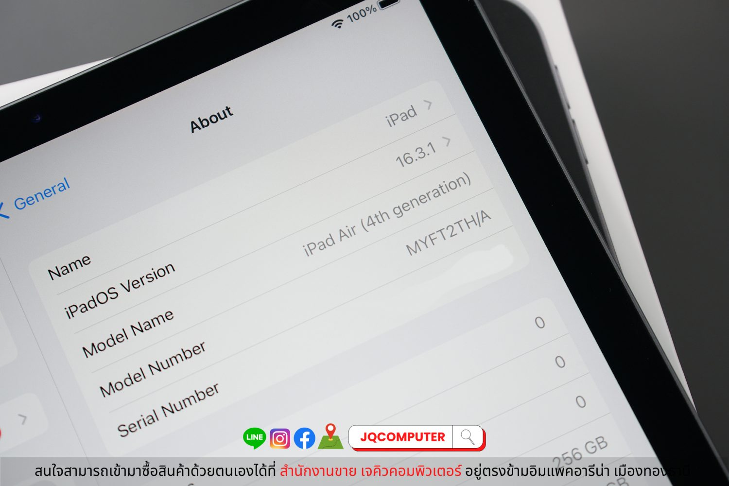 iPad Air 4, WiFi, 256 GB, Space Grey - Image 5