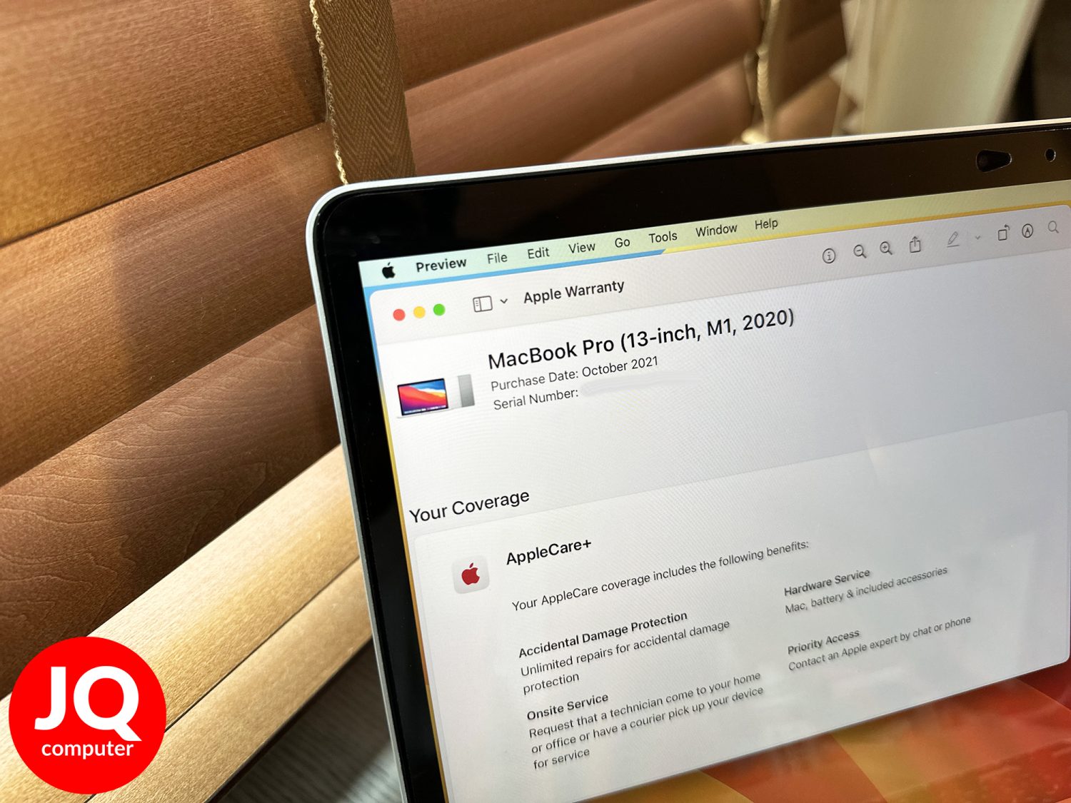 MacBook Pro 13" 2020 Apple M1 (Apple Care+) - Image 8