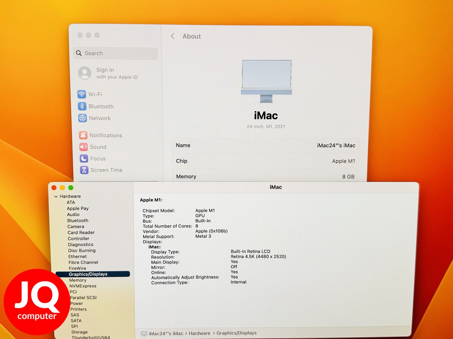 iMac 24" 2021 Apple M1 - Image 4