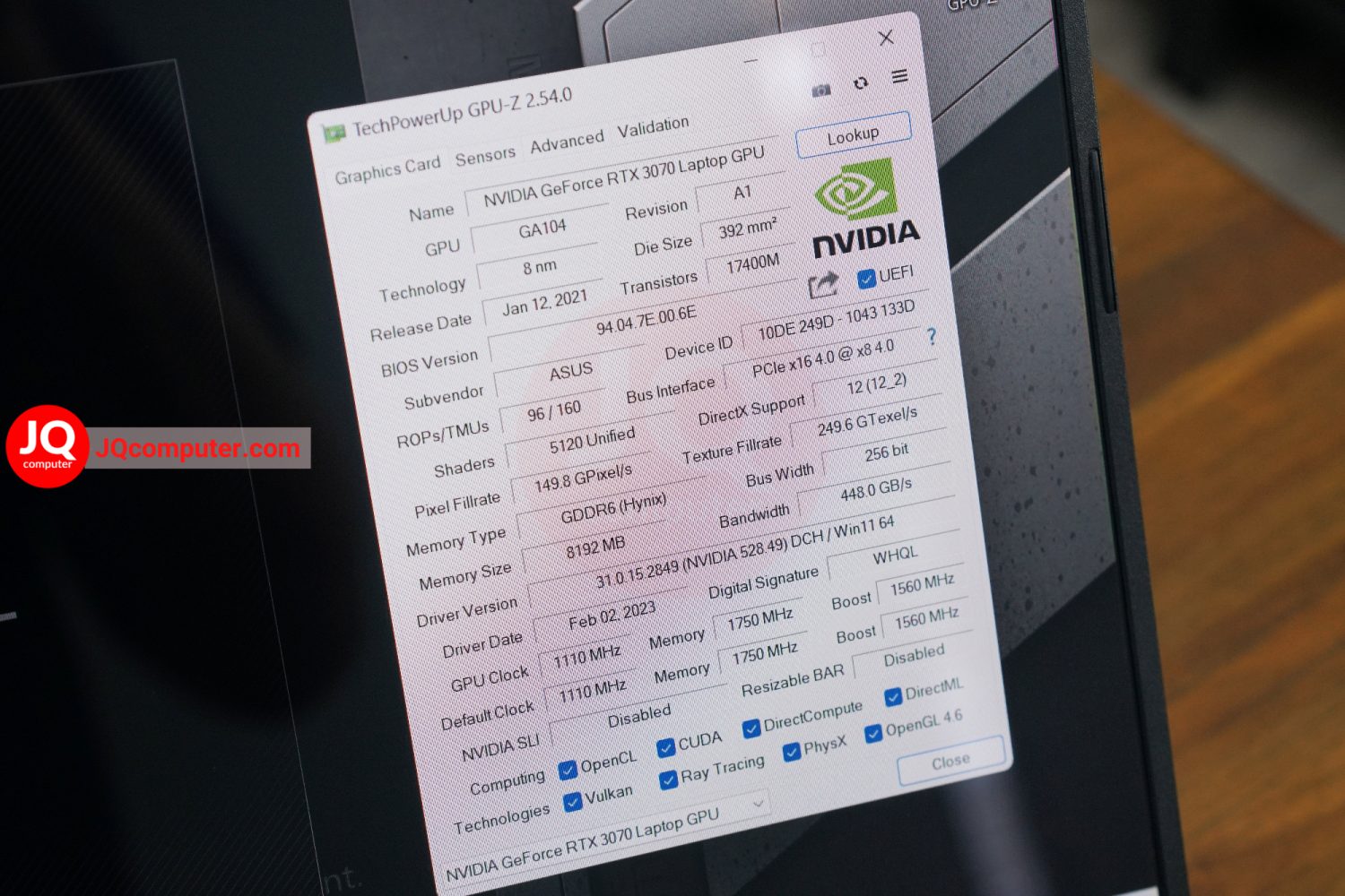 Asus TUF Gaming F15 - Image 12
