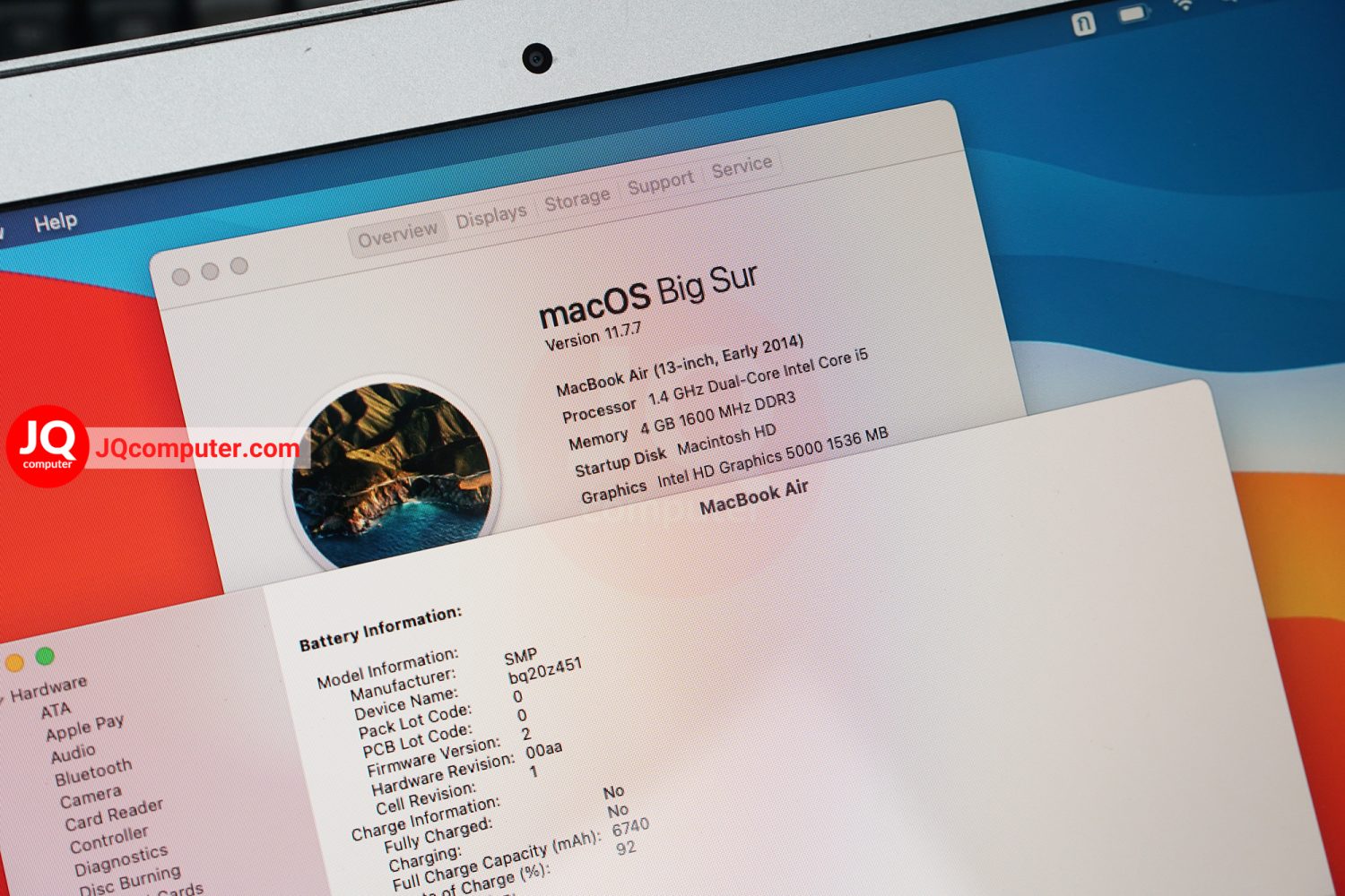 MacBook Air 13" 2014 / Intel Core i5 - Image 6