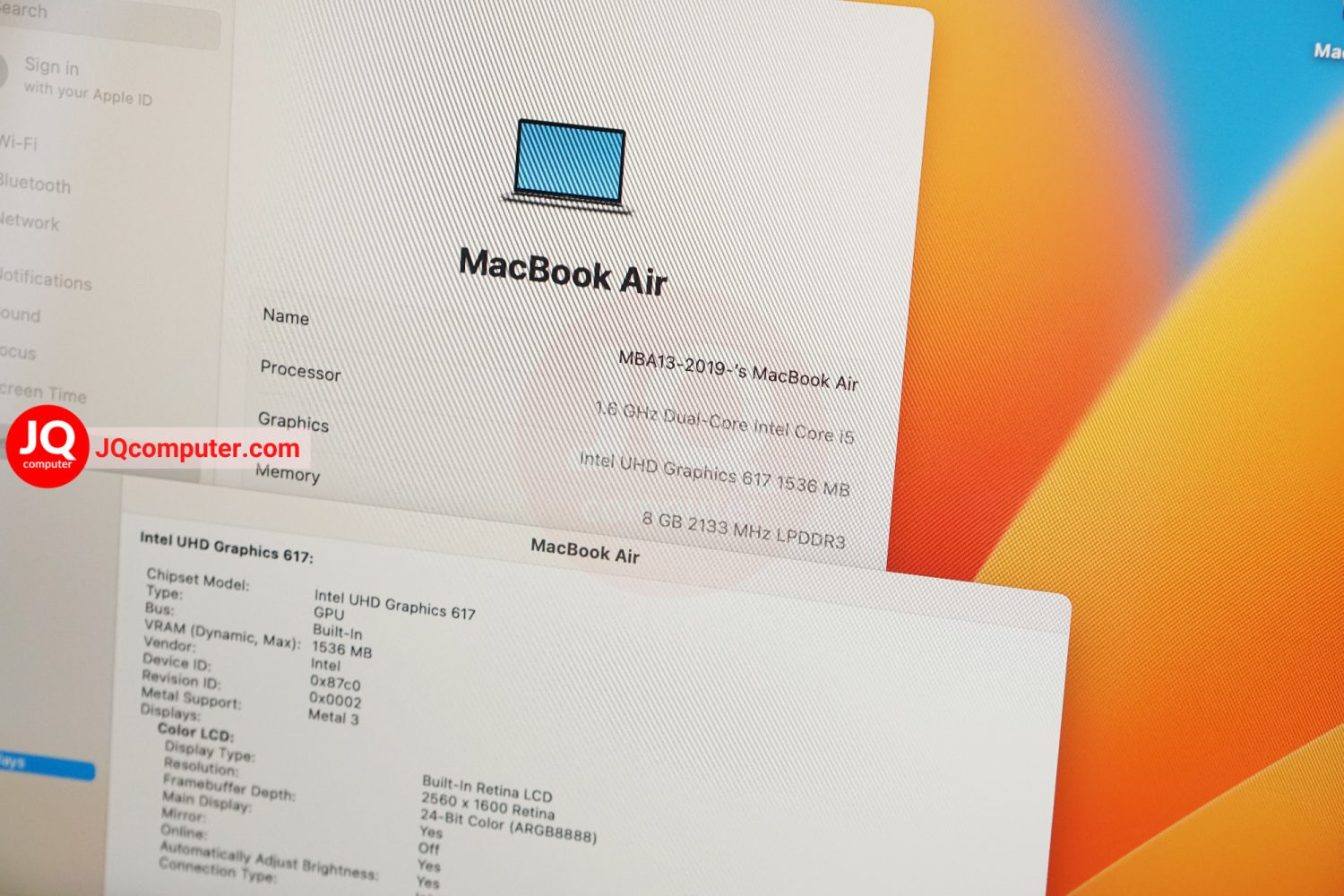 MacBook Air 13" 2019 / Intel Core i5 - Image 5