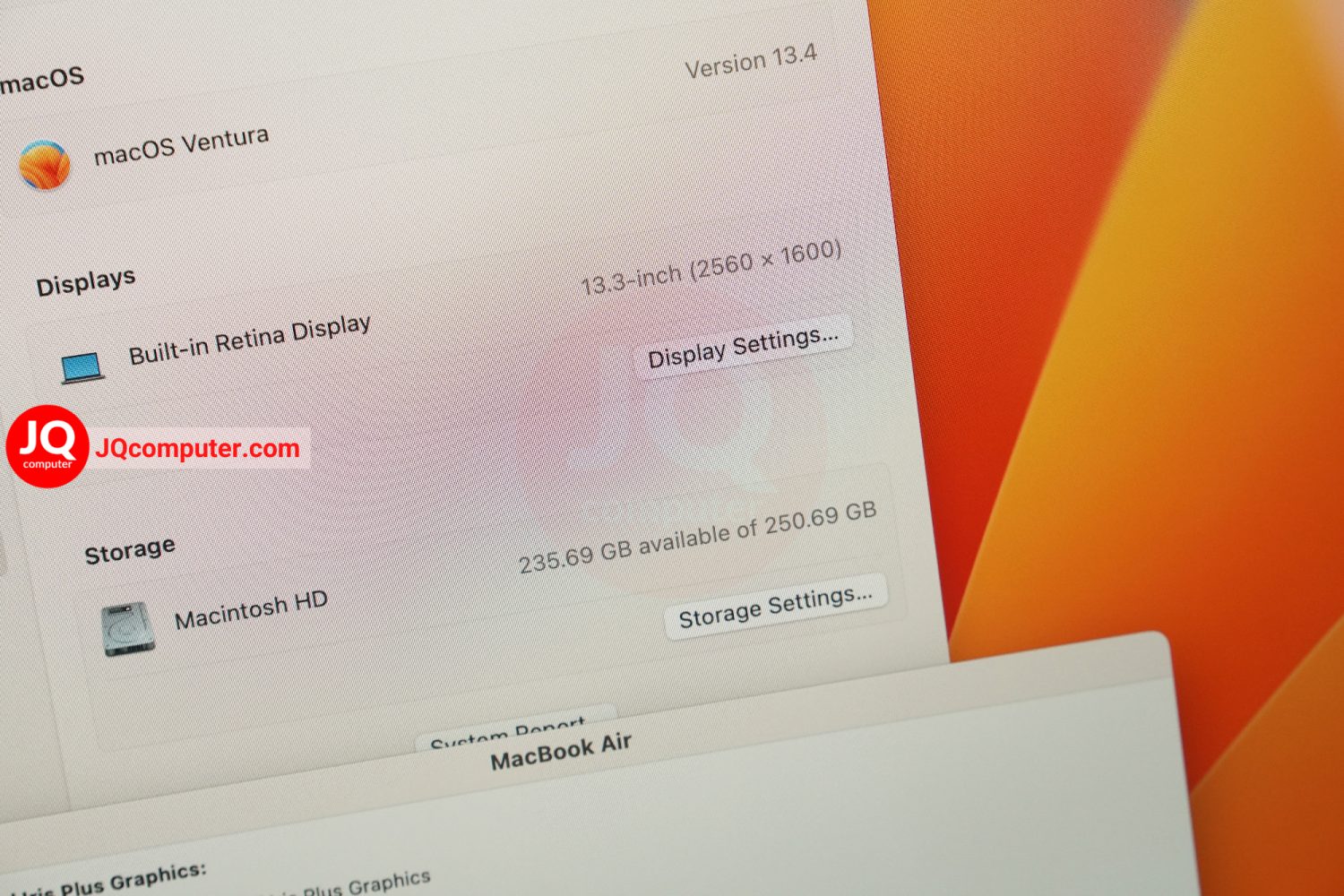 MacBook Air 13" 2020 / Intel Core i5 - Image 6