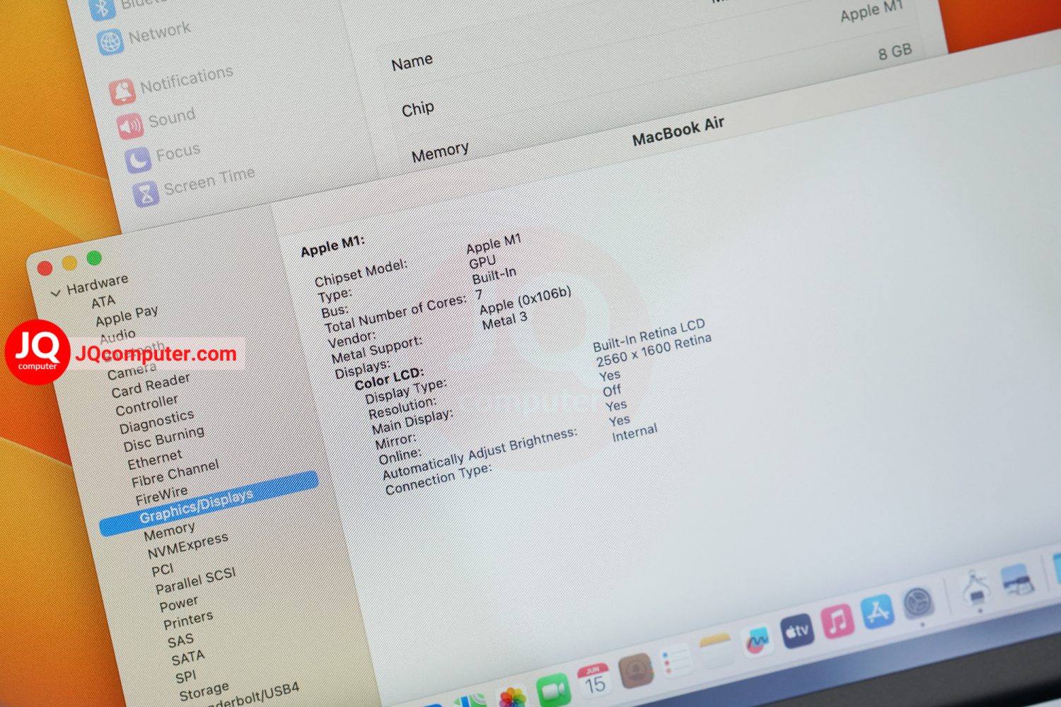 MacBook Air 13" 2020 / Apple M1 - Image 6