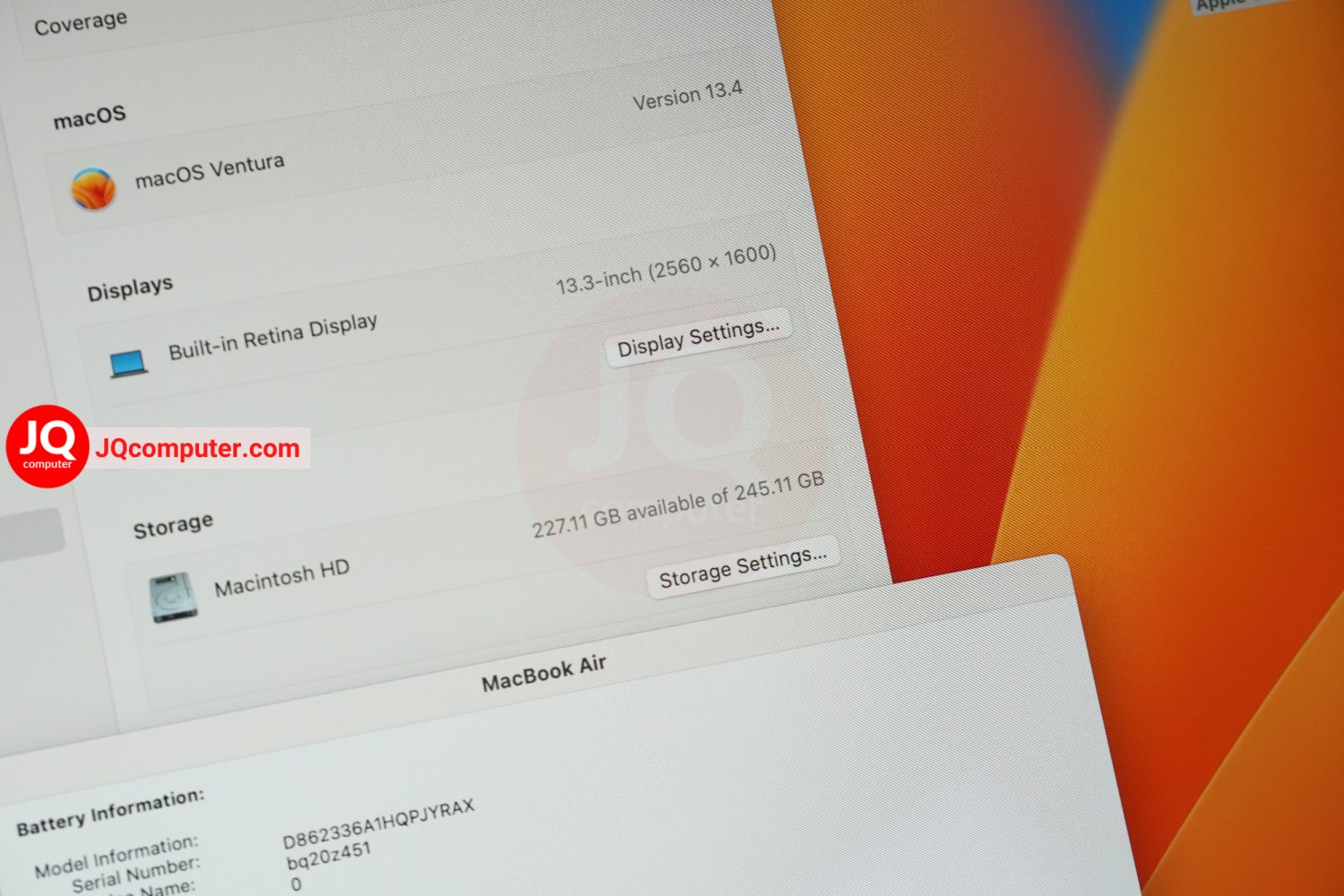 MacBook Air 13" 2020 / Apple M1 - Image 7