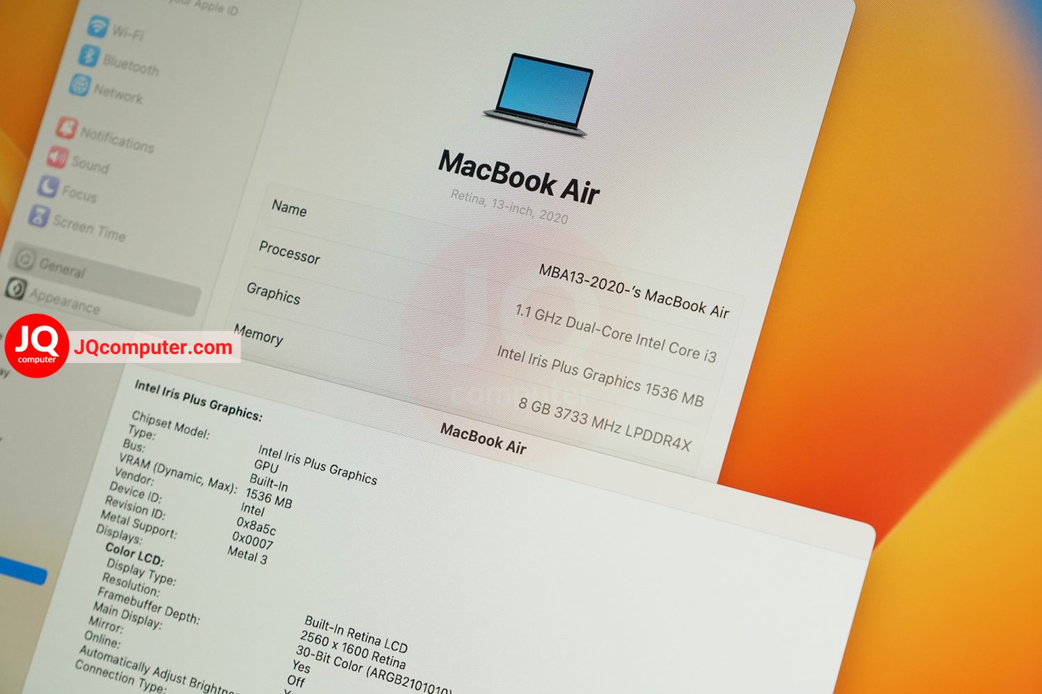 MacBook Air 13" 2020 / Intel Core i3 (Apple Care+) - Image 5