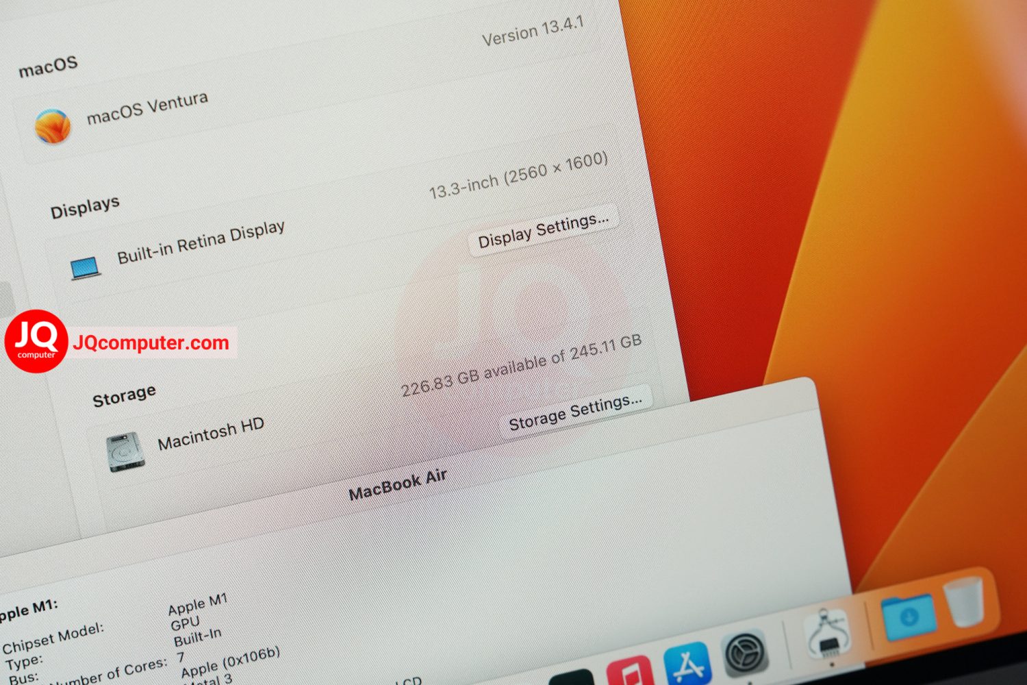 MacBook Air 13" 2020 / Apple M1 - Image 7