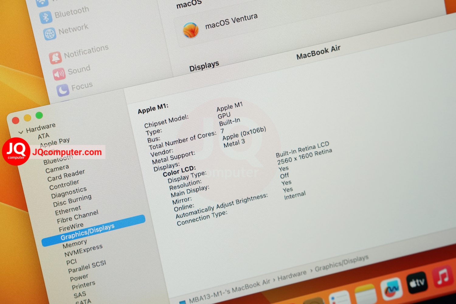 MacBook Air 13" 2020 / Apple M1 - Image 8