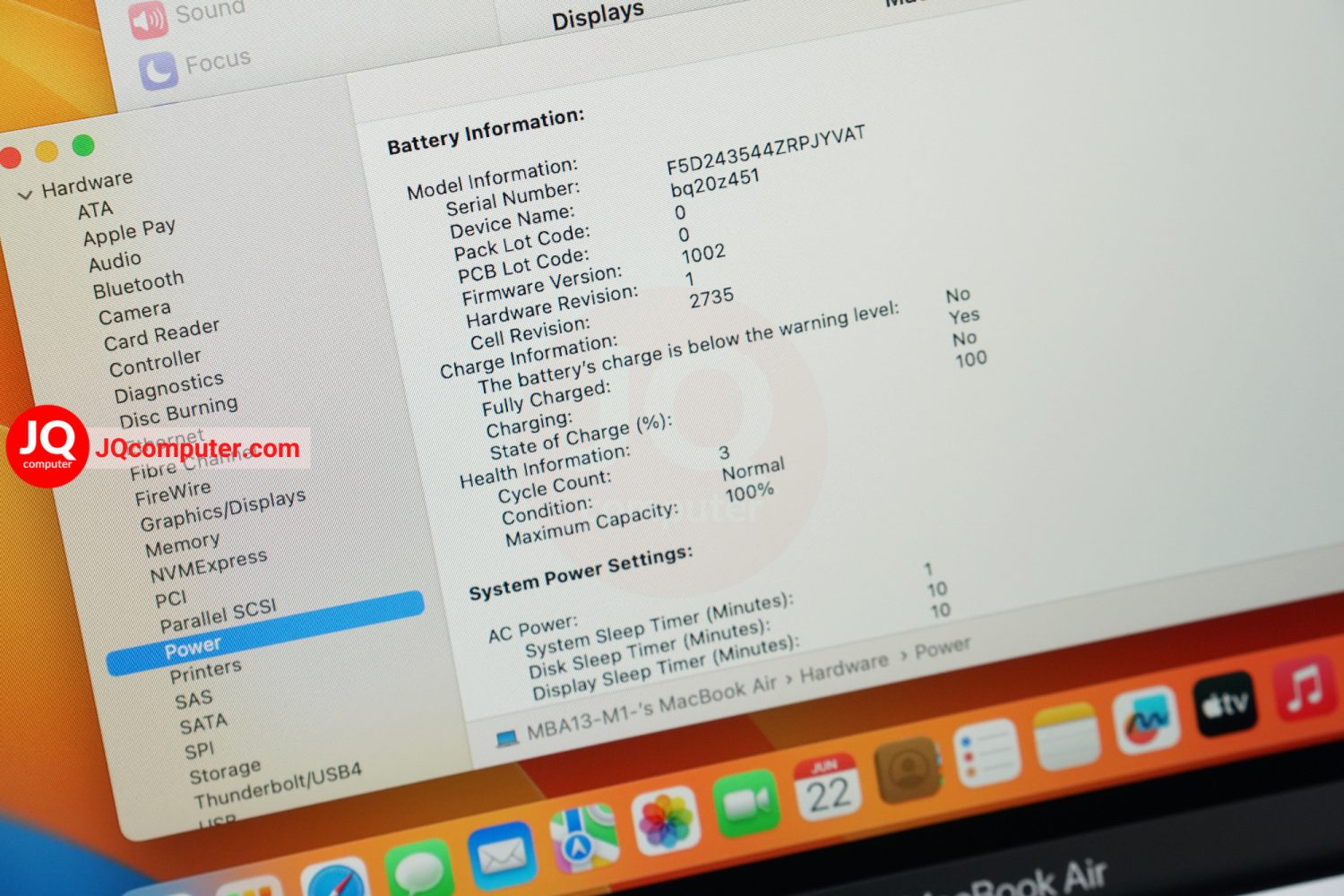 MacBook Air 13" 2020 / Apple M1 - Image 9