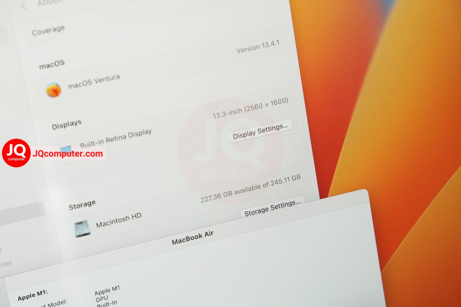 MacBook Air 13" 2020 / Apple M1 - Image 6